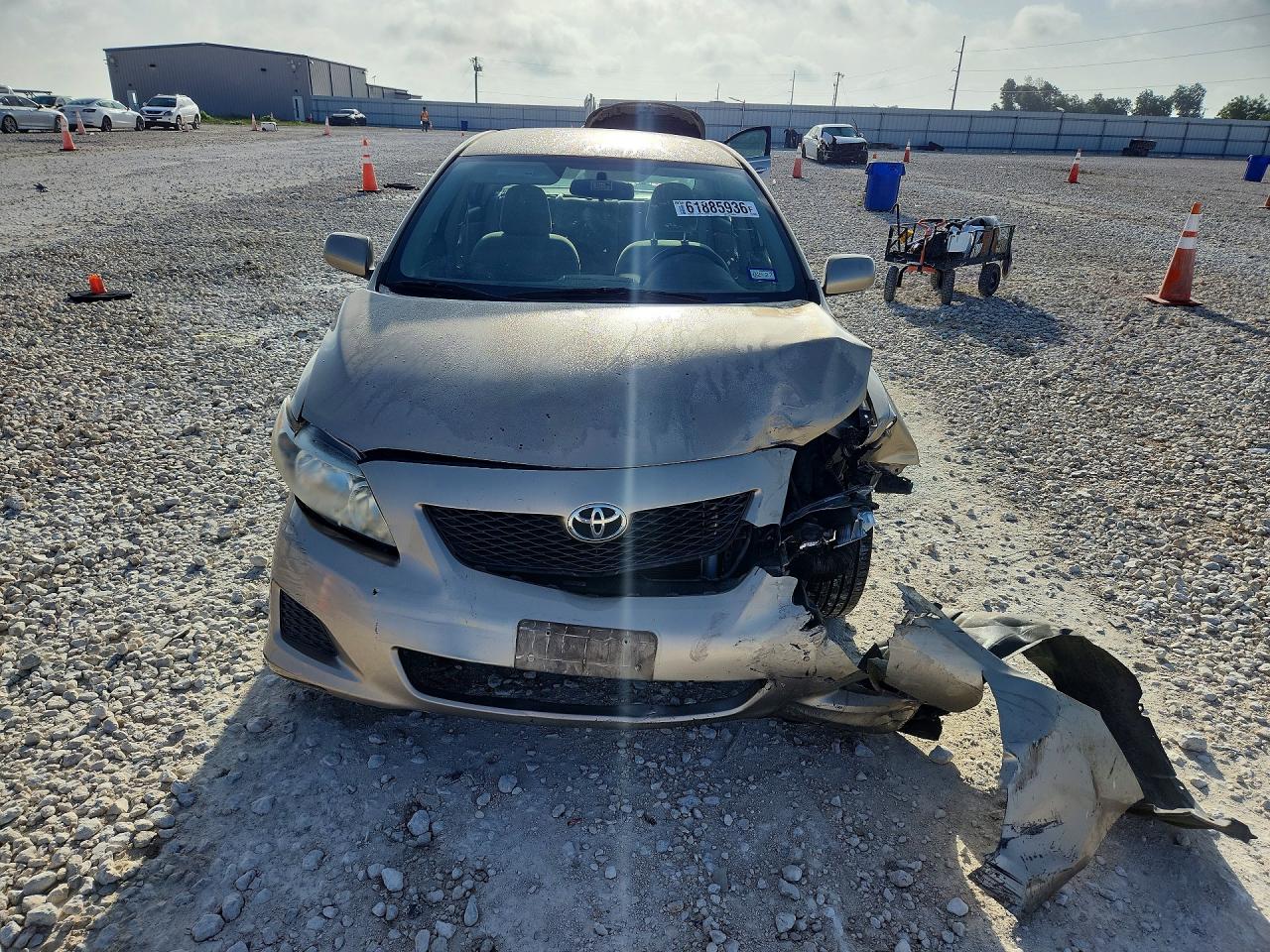 2009 Toyota Corolla Xle Золотой vin: 1NXBU40E29Z113207