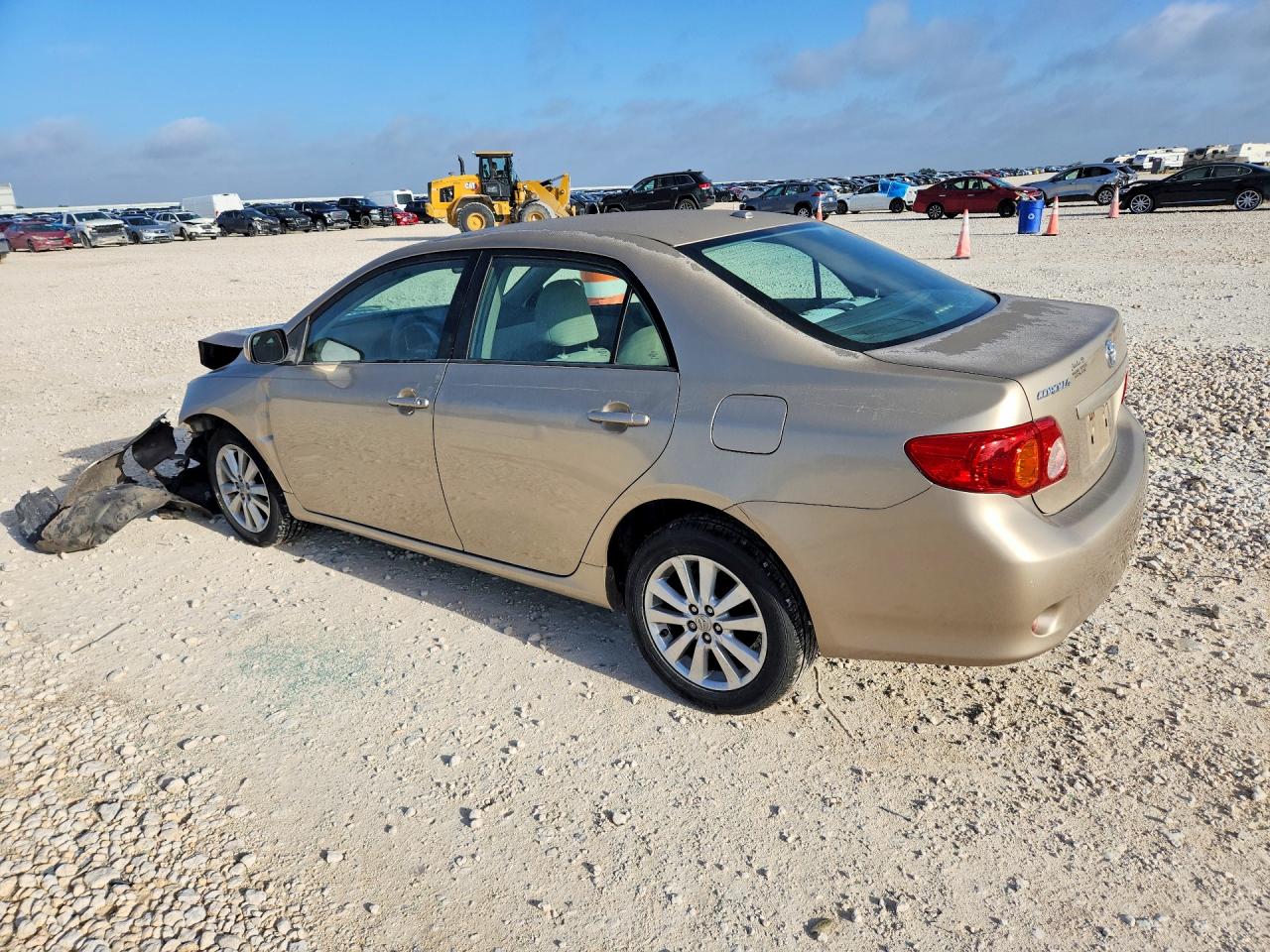 2009 Toyota Corolla Xle Золотой vin: 1NXBU40E29Z113207