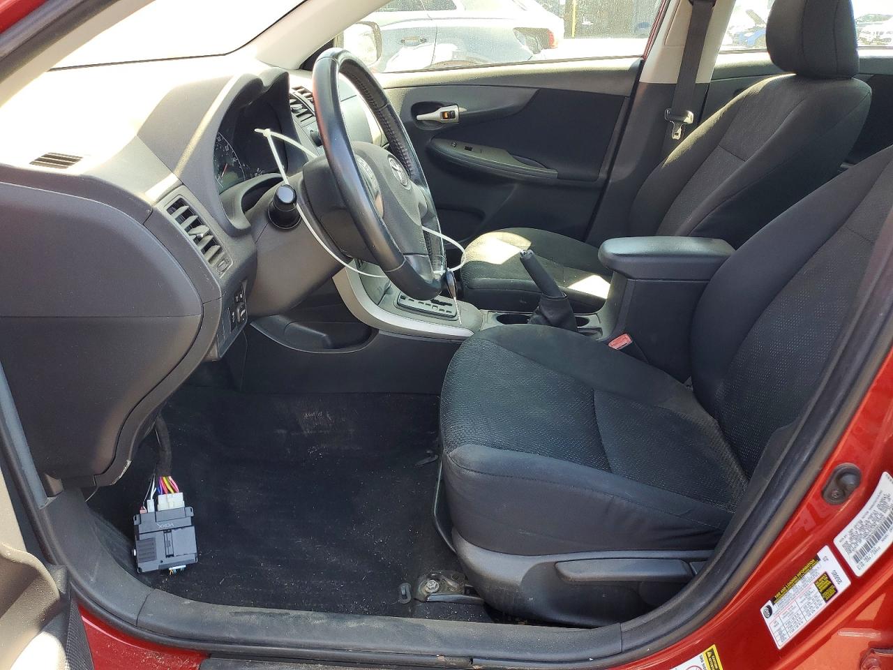 2009 Toyota Corolla S Red vin: 1NXBU40E29Z119735