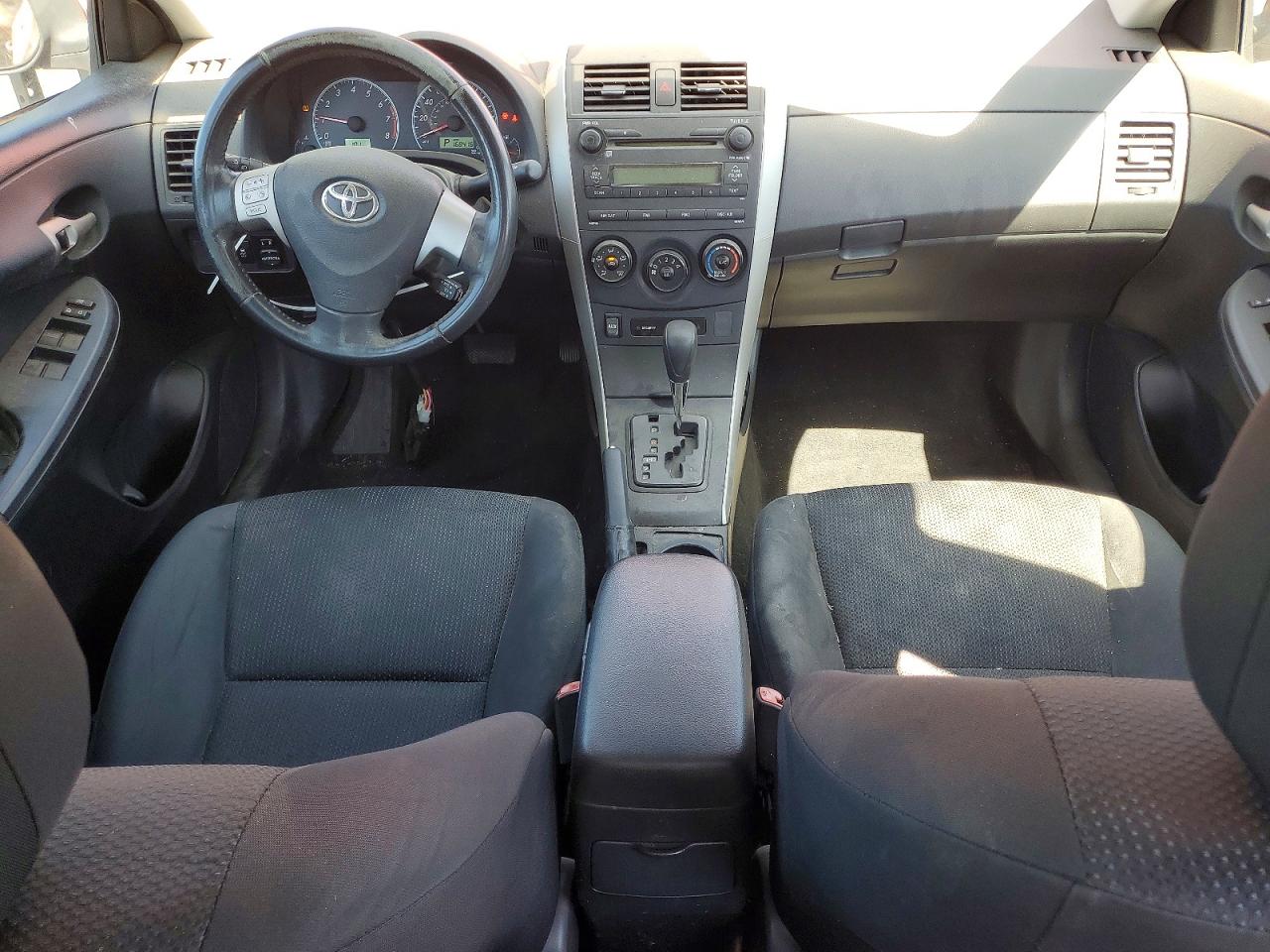 2009 Toyota Corolla S Red vin: 1NXBU40E29Z119735