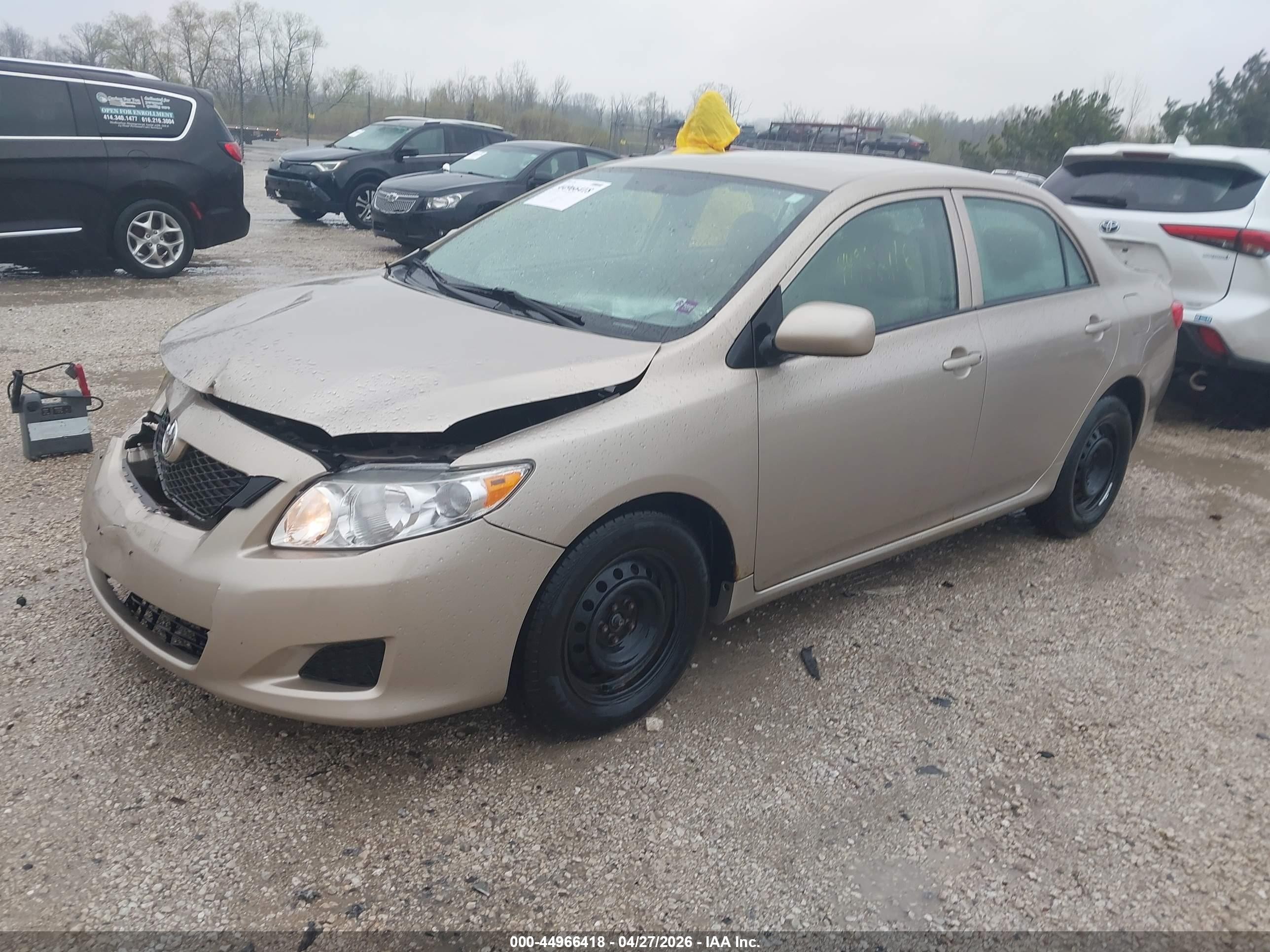 2009 Toyota Corolla Le Tan vin: 1NXBU40E29Z128743