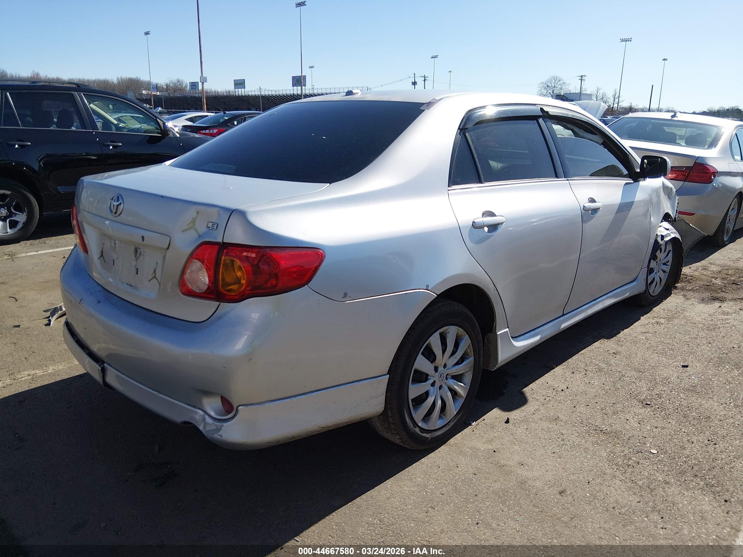 2009 Toyota Corolla S Silver vin: 1NXBU40E29Z148541