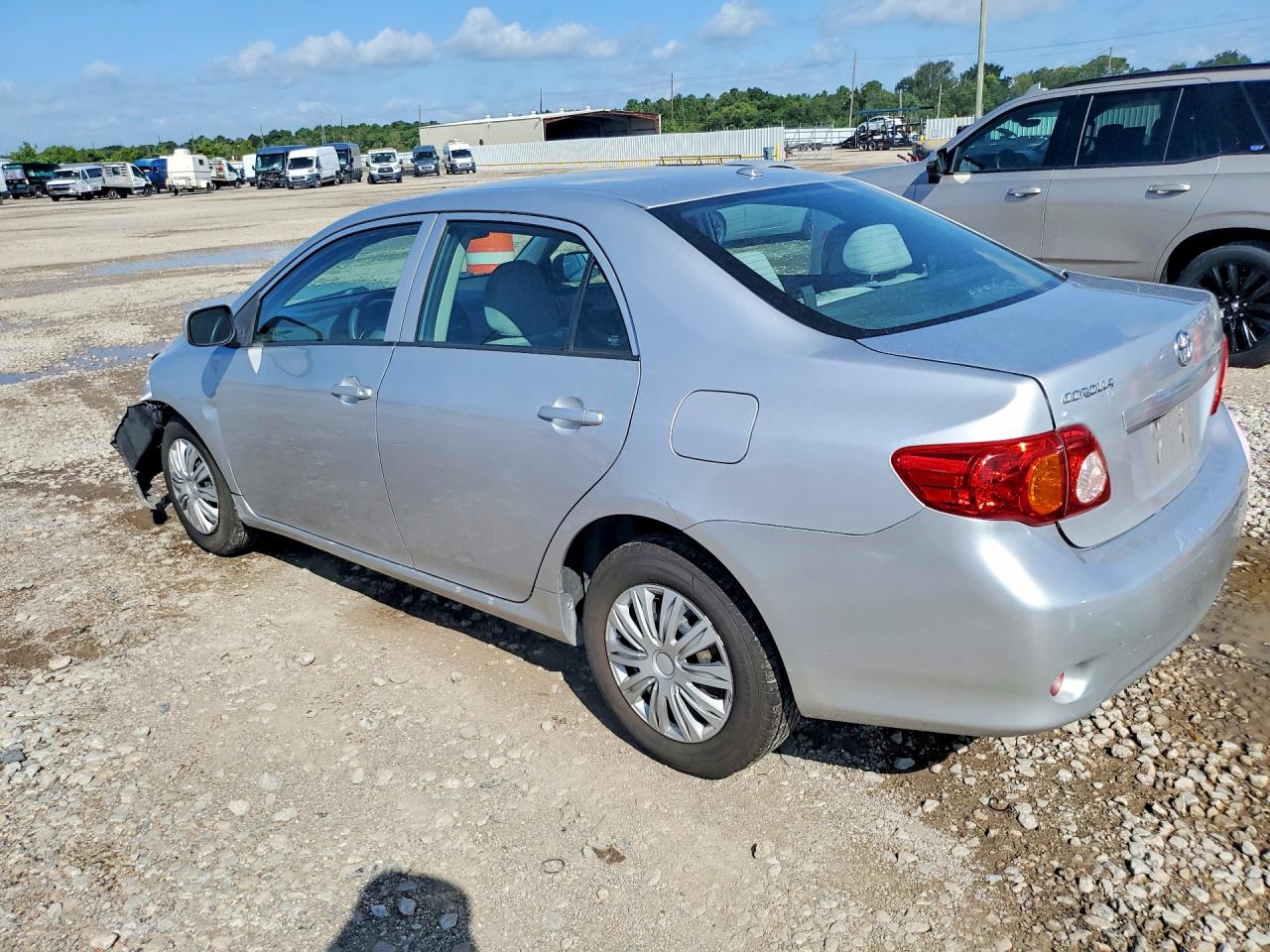 2009 Toyota Corolla Le Gray vin: 1NXBU40E29Z165033