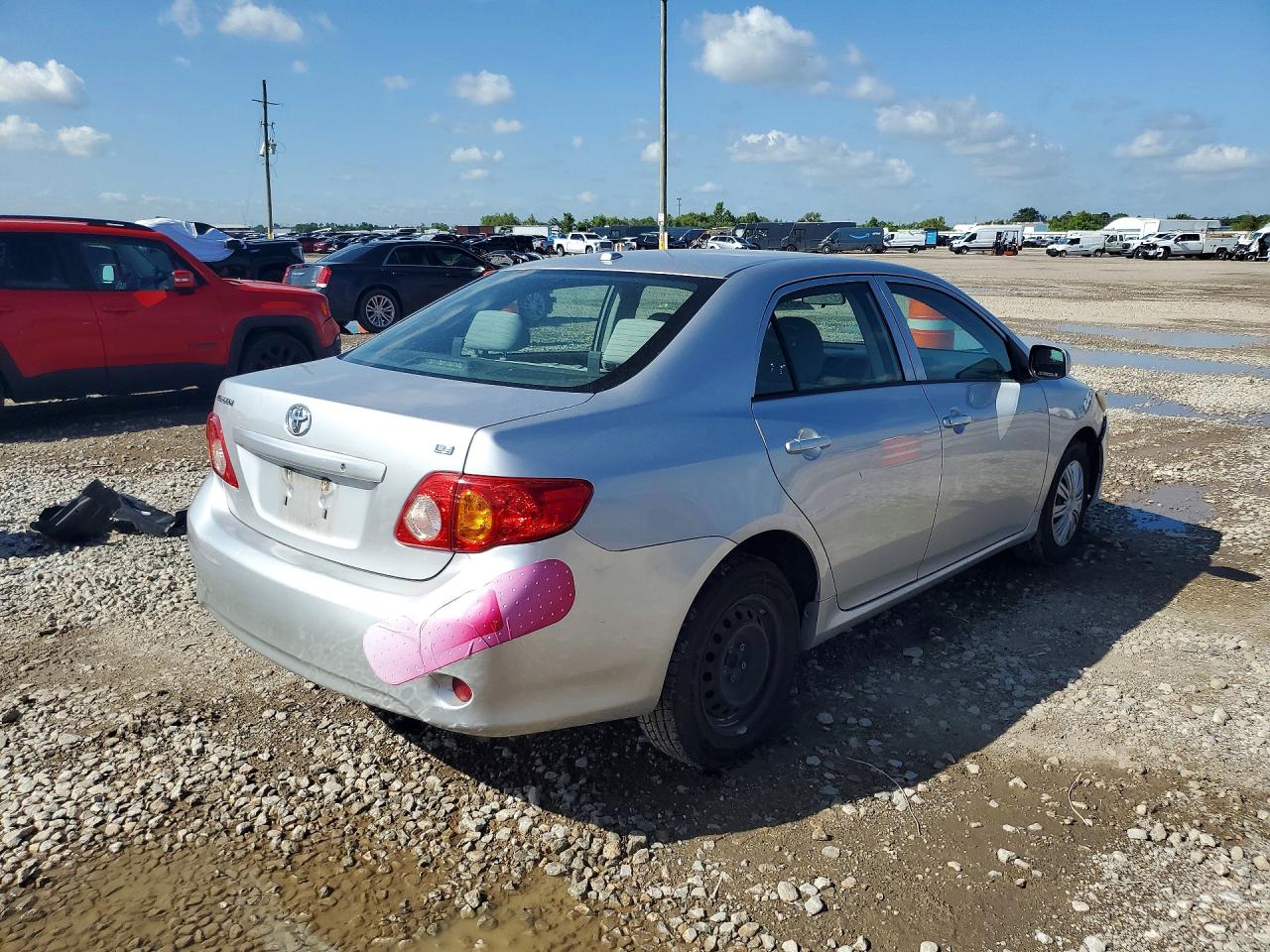 2009 Toyota Corolla Le Gray vin: 1NXBU40E29Z165033