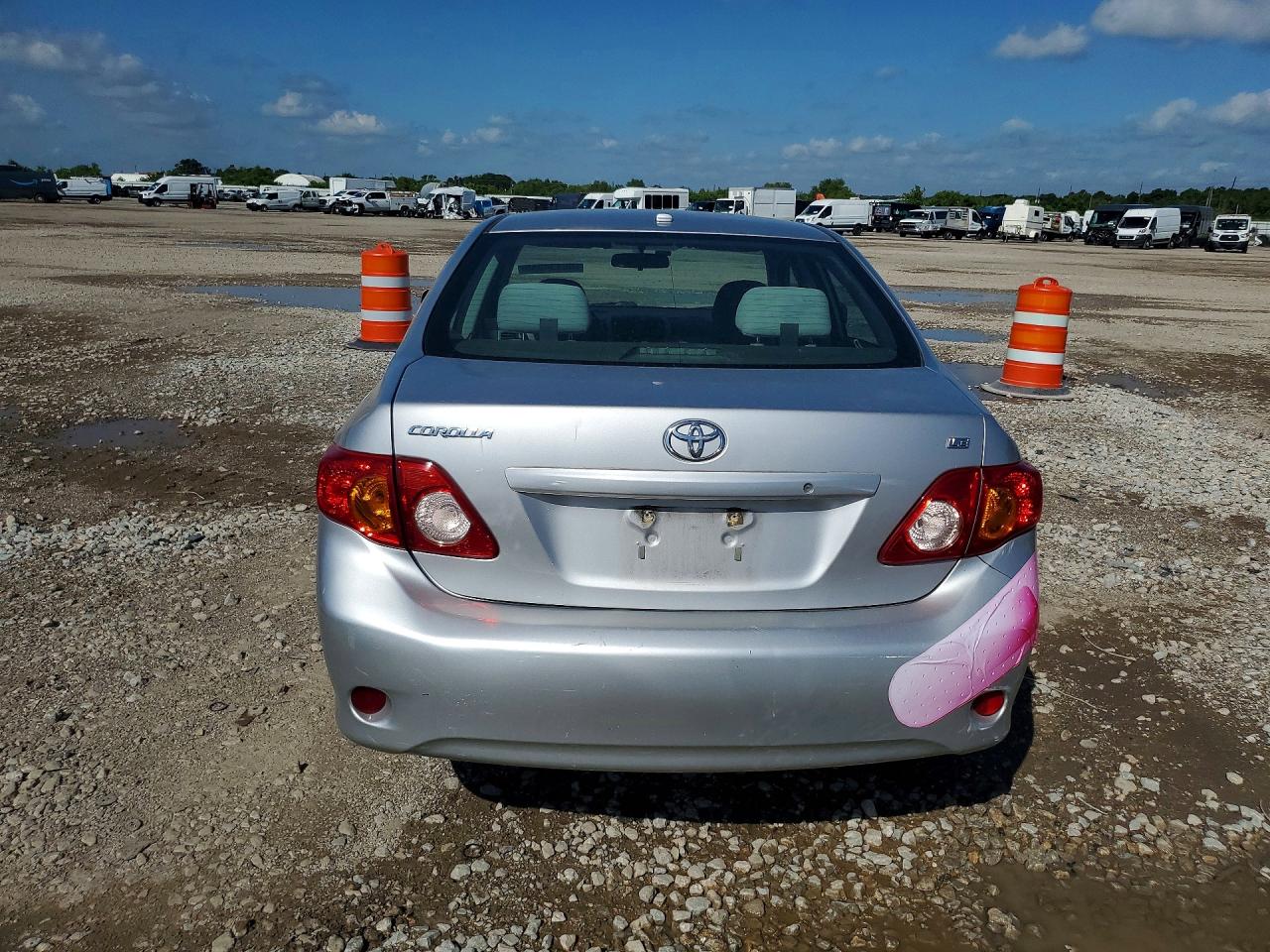 2009 Toyota Corolla Le Gray vin: 1NXBU40E29Z165033