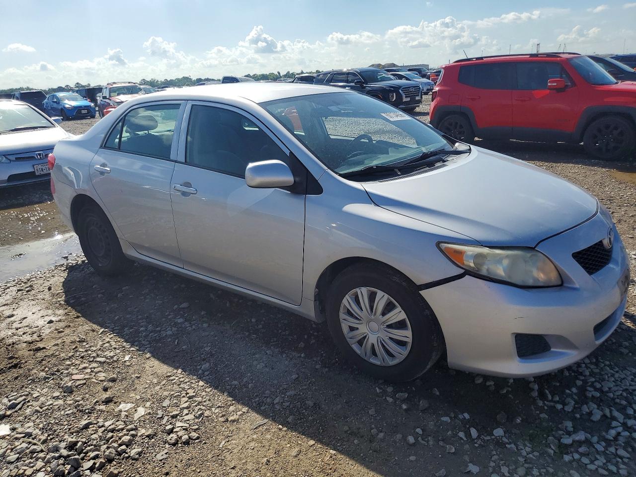 2009 Toyota Corolla Le Gray vin: 1NXBU40E29Z165033