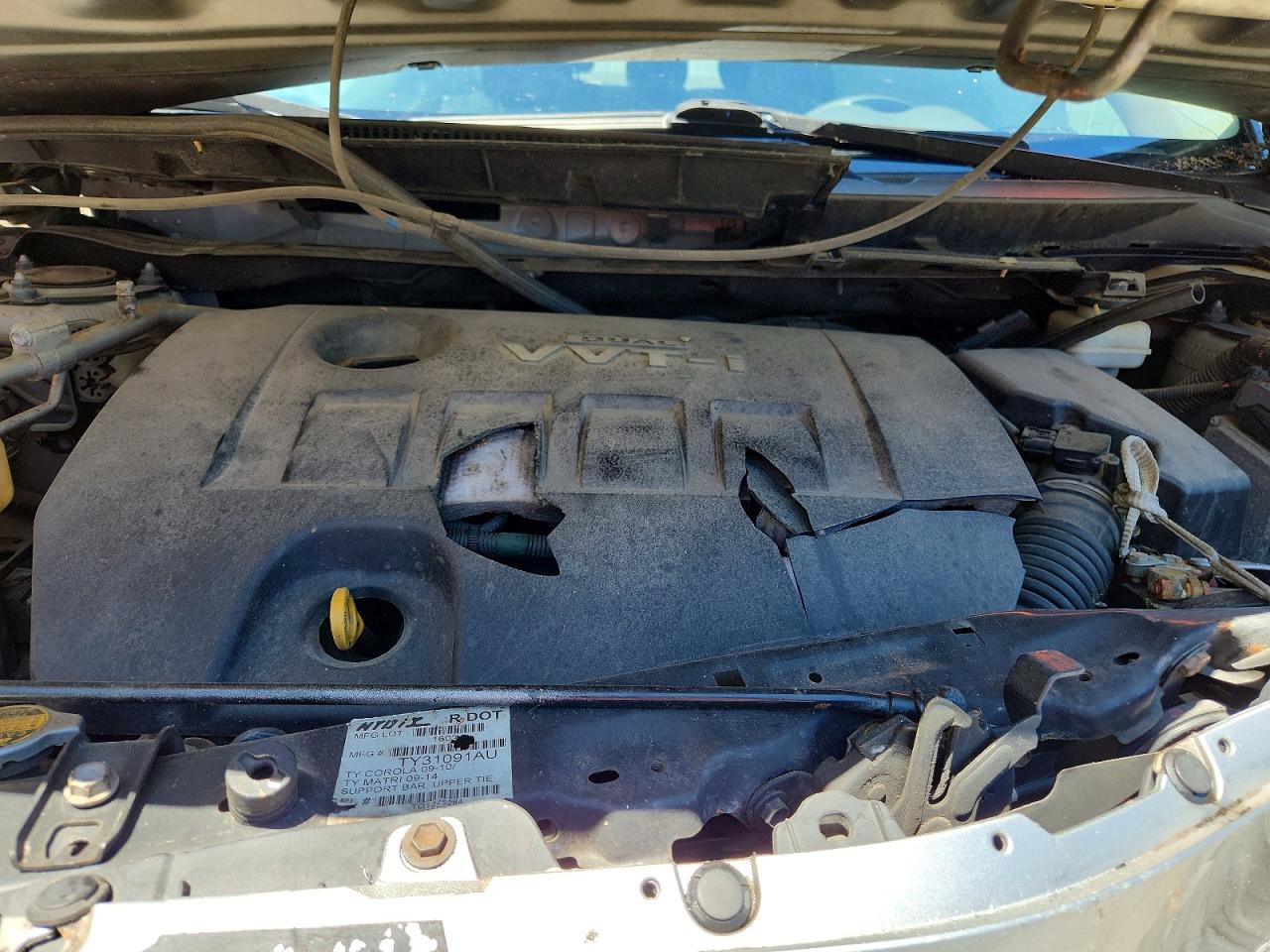 2009 Toyota Corolla Le Silver vin: 1NXBU40E39Z026173