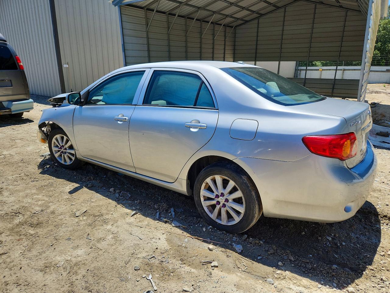 2009 Toyota Corolla Le Silver vin: 1NXBU40E39Z026173