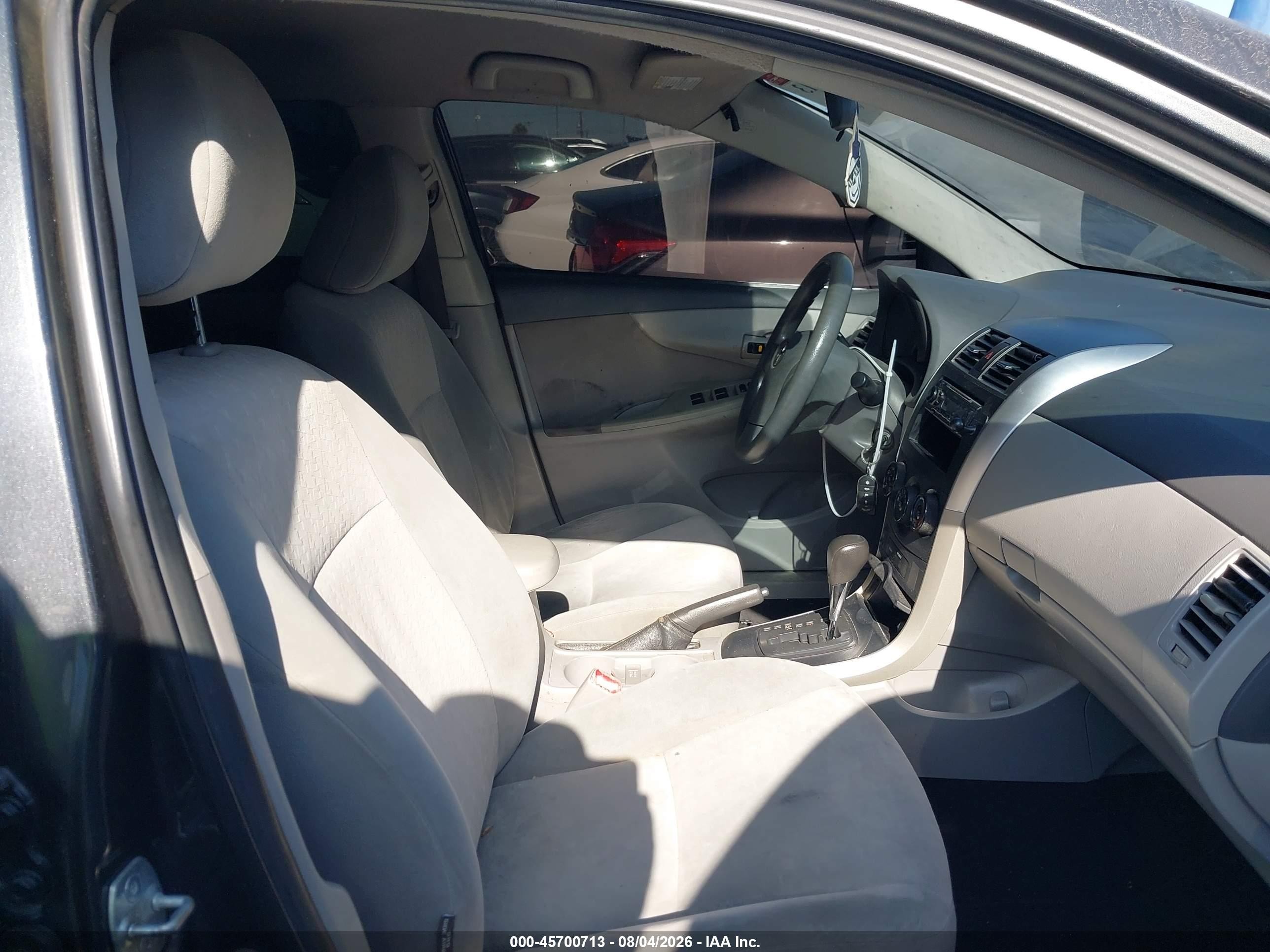 2009 Toyota Corolla Le Gray vin: 1NXBU40E39Z036671