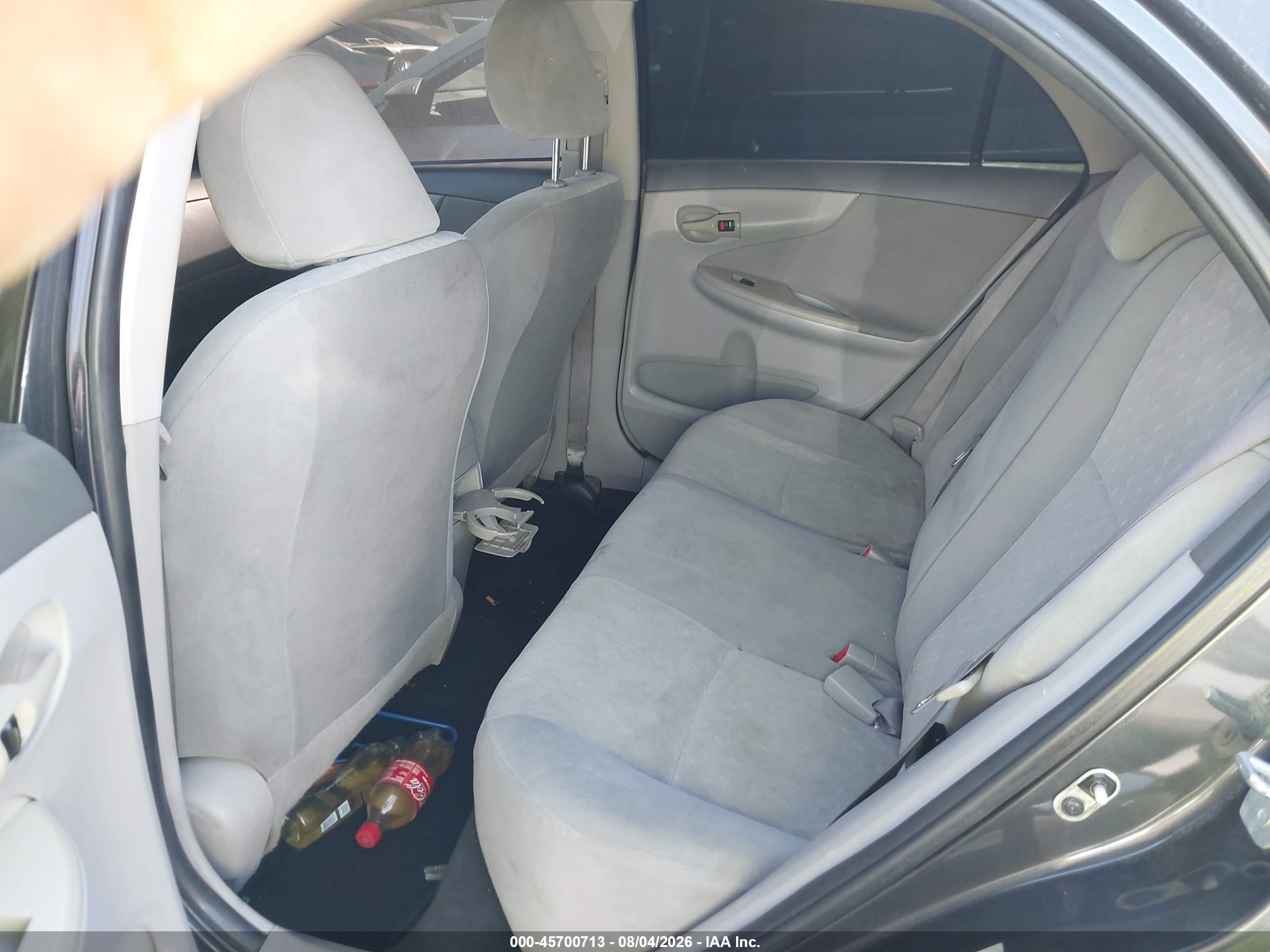 2009 Toyota Corolla Le Gray vin: 1NXBU40E39Z036671