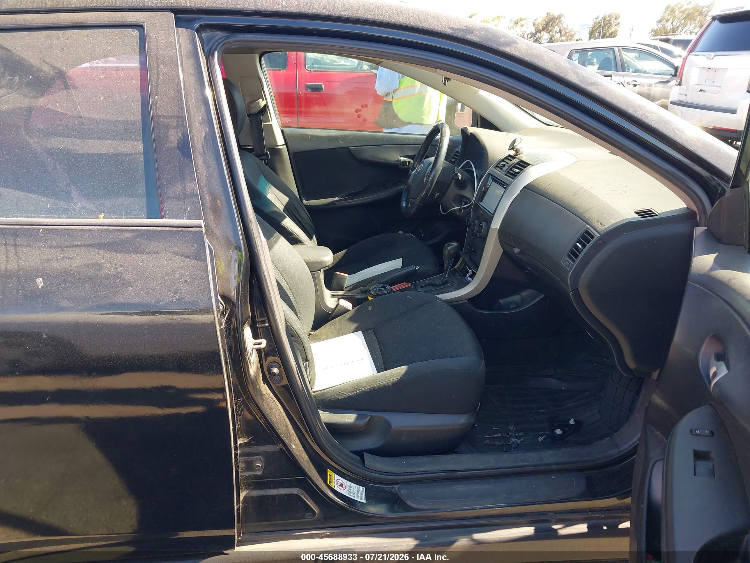 2009 Toyota Corolla S Черный vin: 1NXBU40E39Z041272