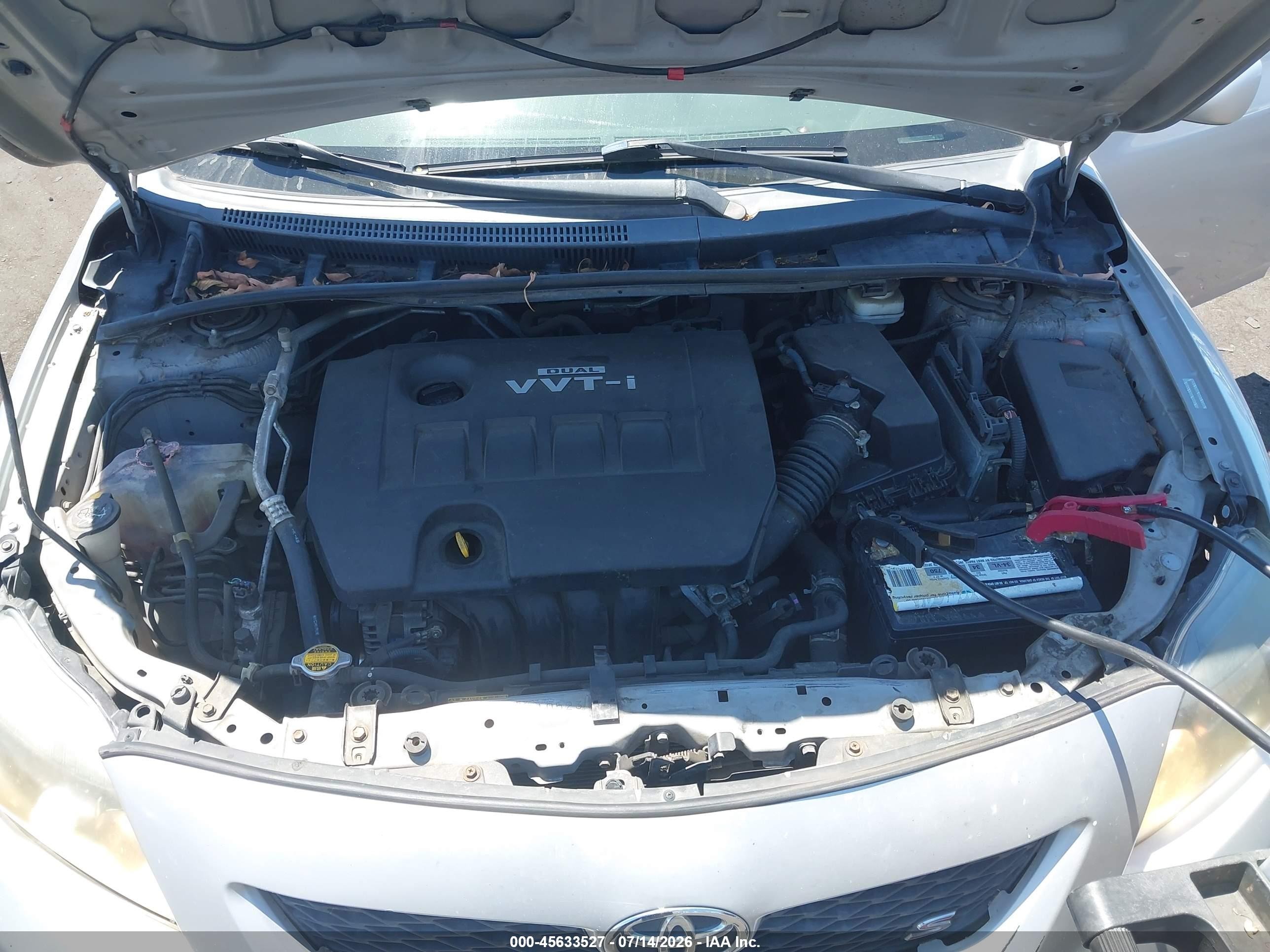 2009 Toyota Corolla S Silver vin: 1NXBU40E39Z042132
