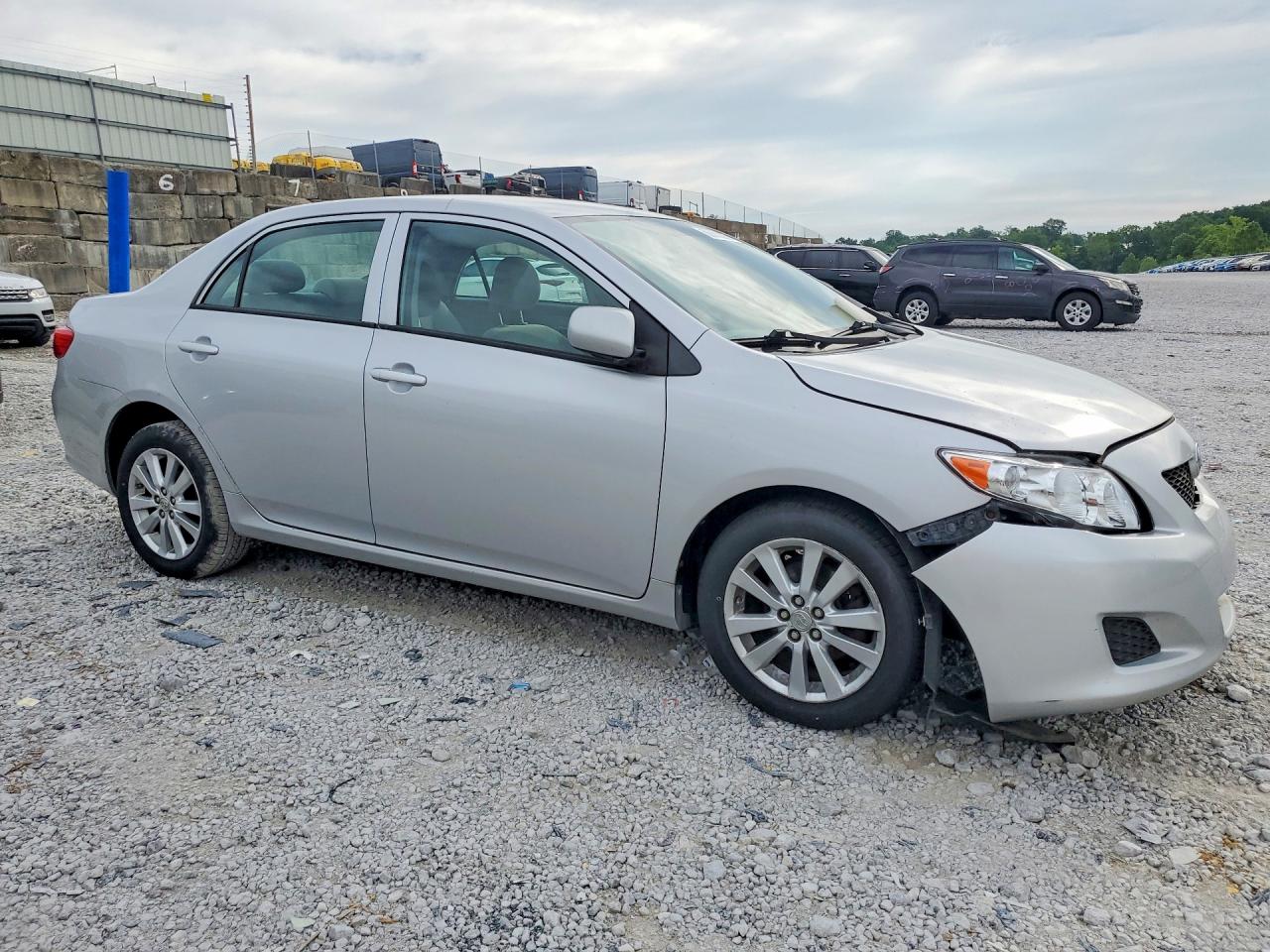 2009 Toyota Corolla Le Silver vin: 1NXBU40E39Z046441