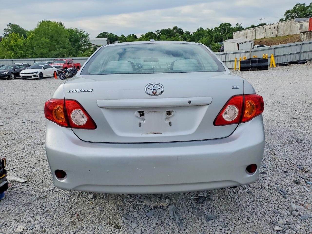 2009 Toyota Corolla Le Silver vin: 1NXBU40E39Z046441