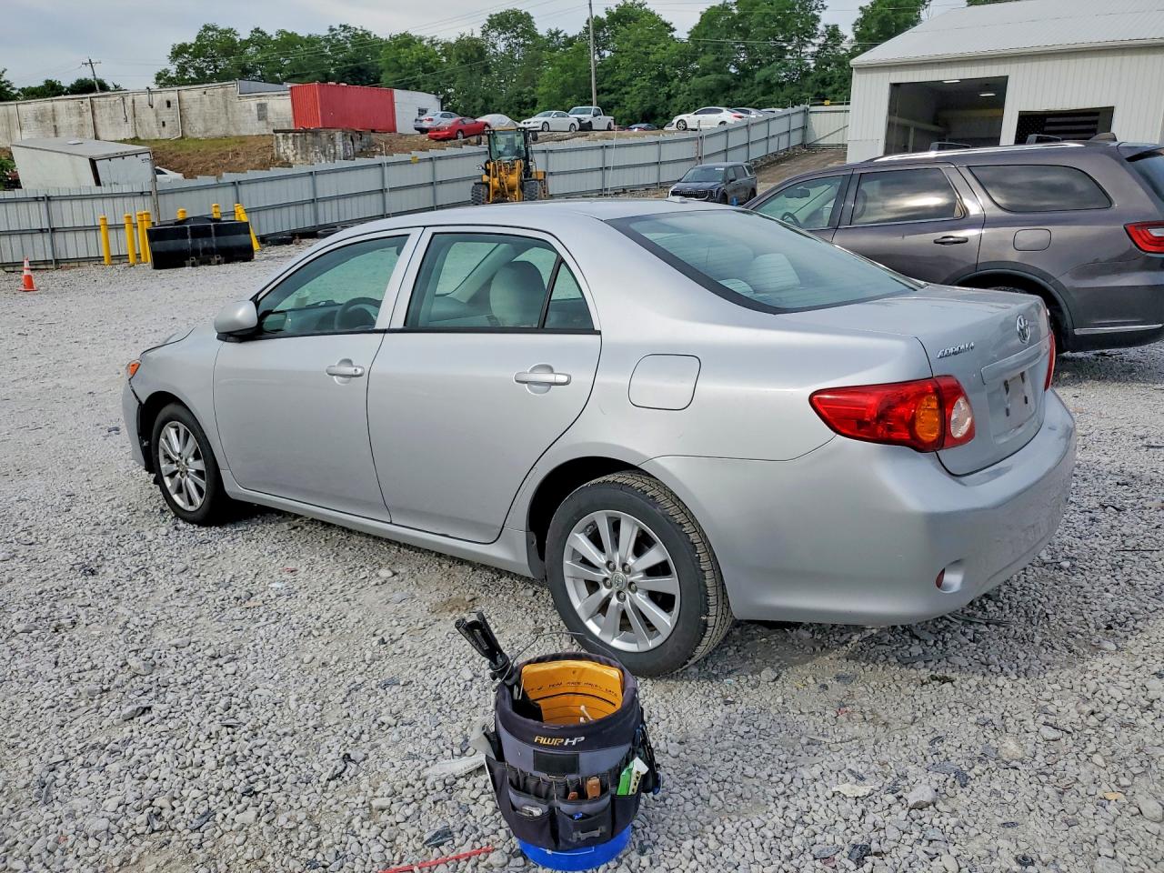2009 Toyota Corolla Le Silver vin: 1NXBU40E39Z046441