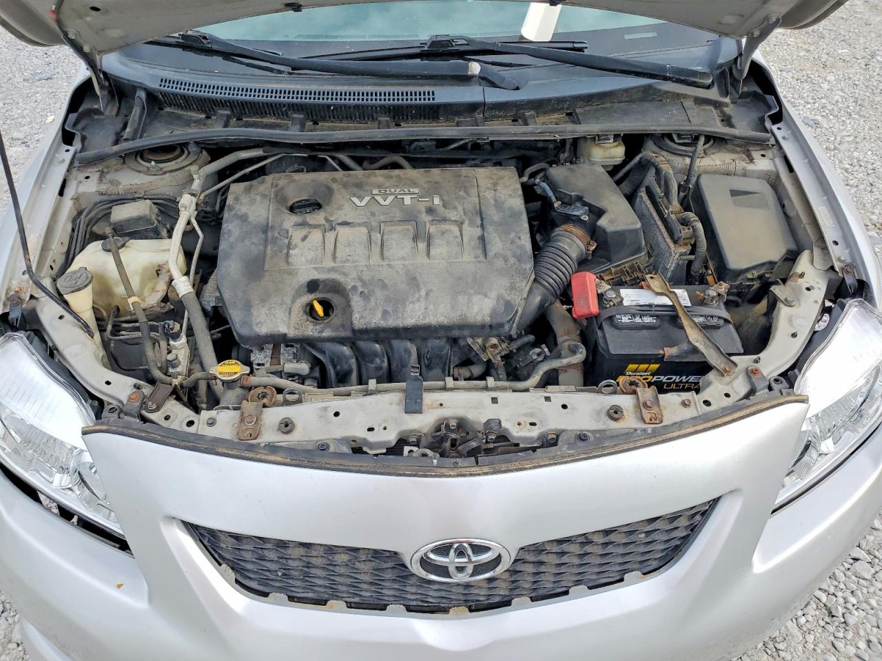 2009 Toyota Corolla Le Silver vin: 1NXBU40E39Z046441