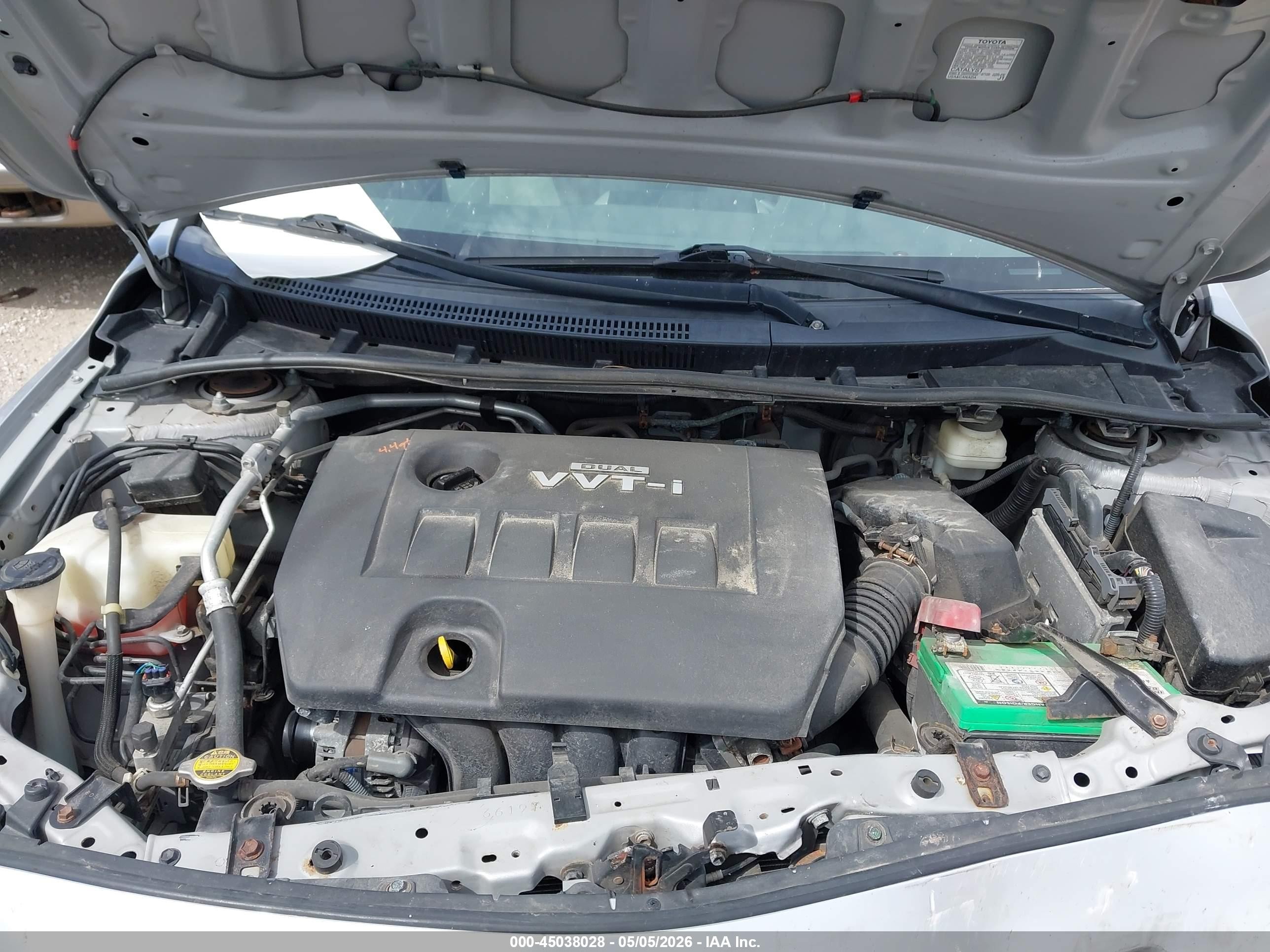 2009 Toyota Corolla Le Silver vin: 1NXBU40E39Z059089