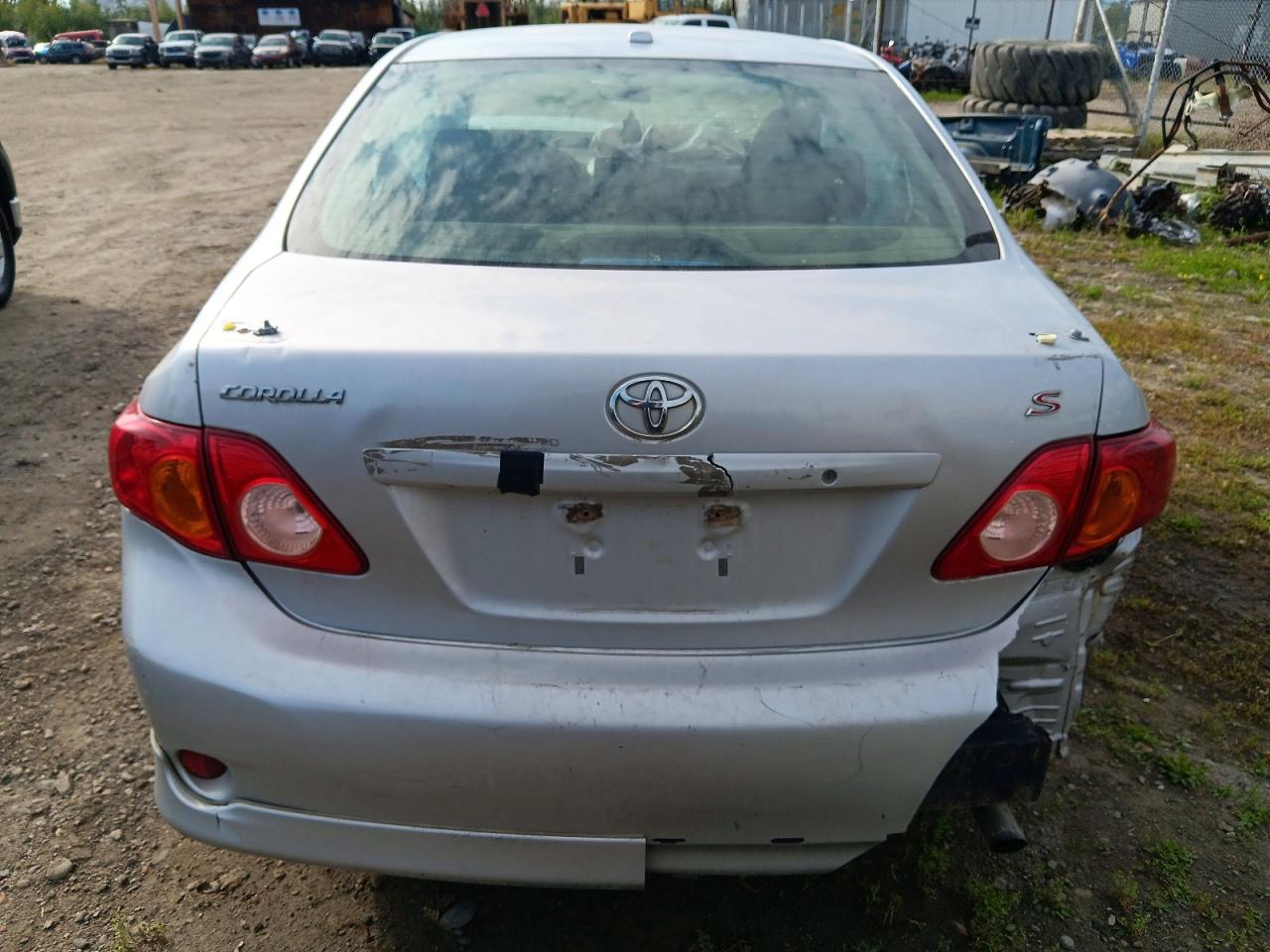 2009 Toyota Corolla S Silver vin: 1NXBU40E39Z059478