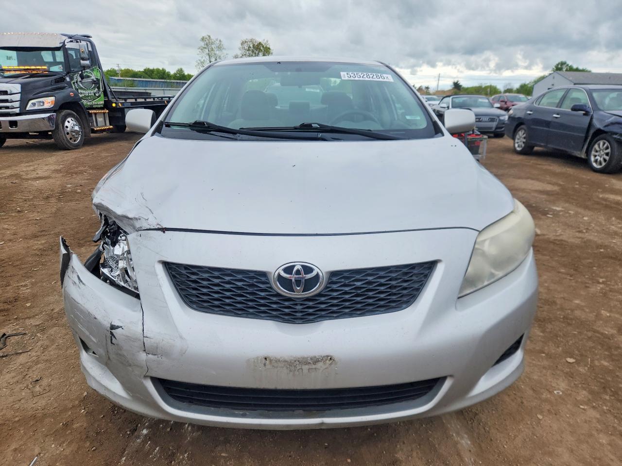 2009 Toyota Corolla Le Silver vin: 1NXBU40E39Z071498