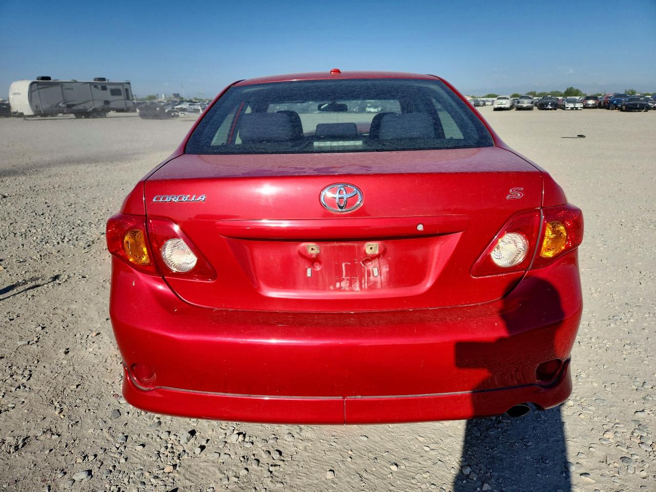 2009 Toyota Corolla S Maroon vin: 1NXBU40E39Z072828