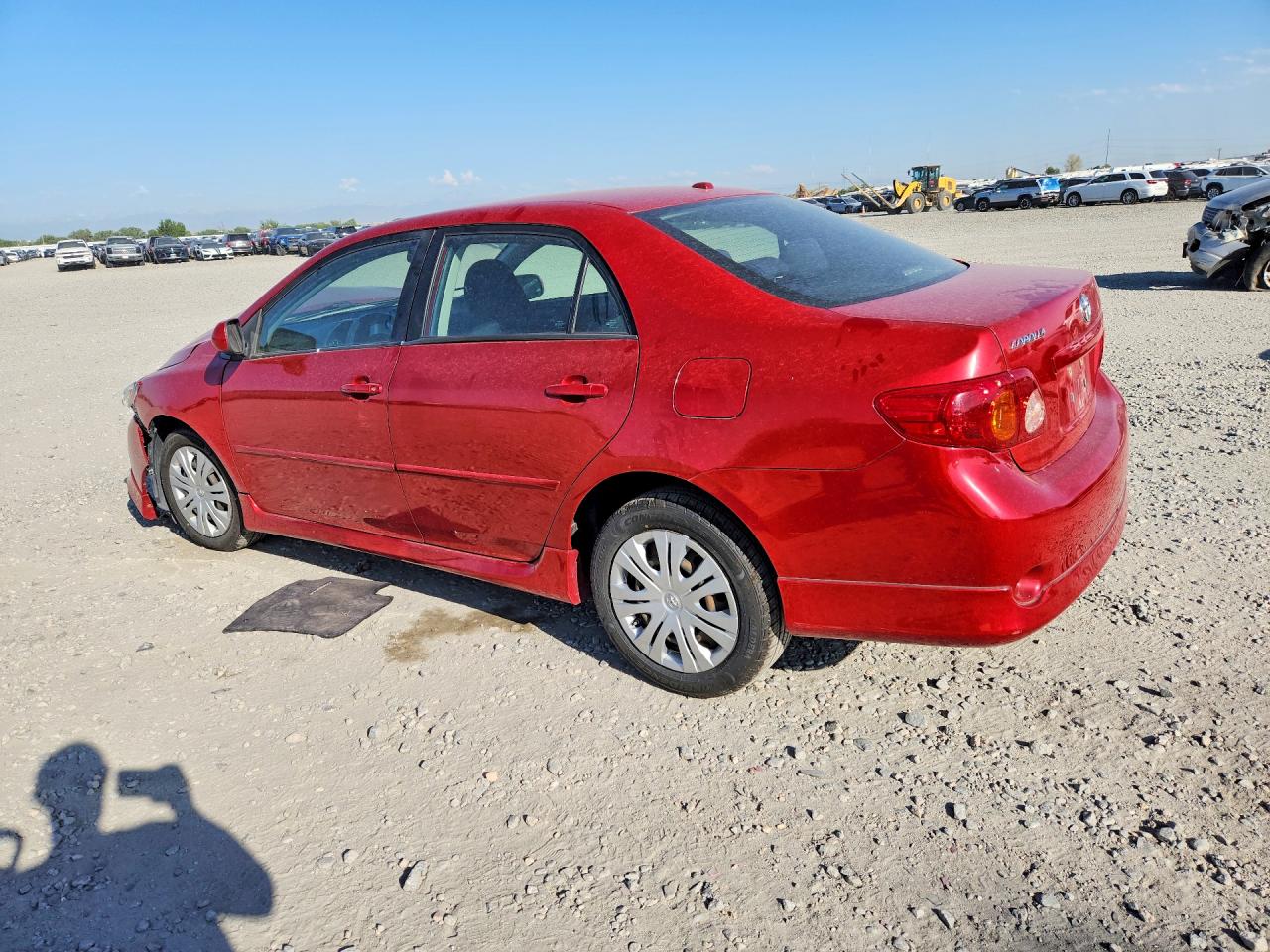 2009 Toyota Corolla S Maroon vin: 1NXBU40E39Z072828