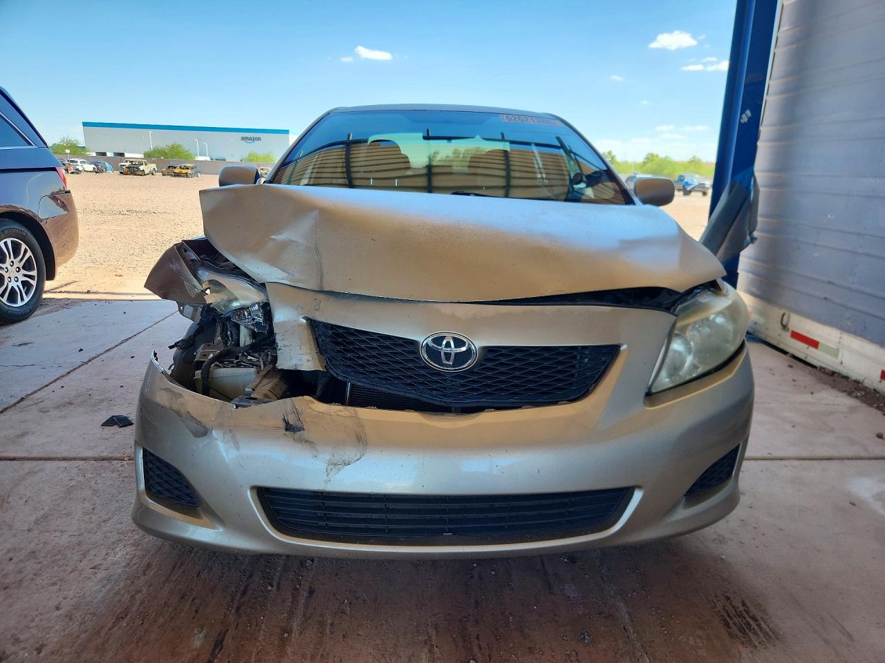 2009 Toyota Corolla Le Gold vin: 1NXBU40E39Z079276