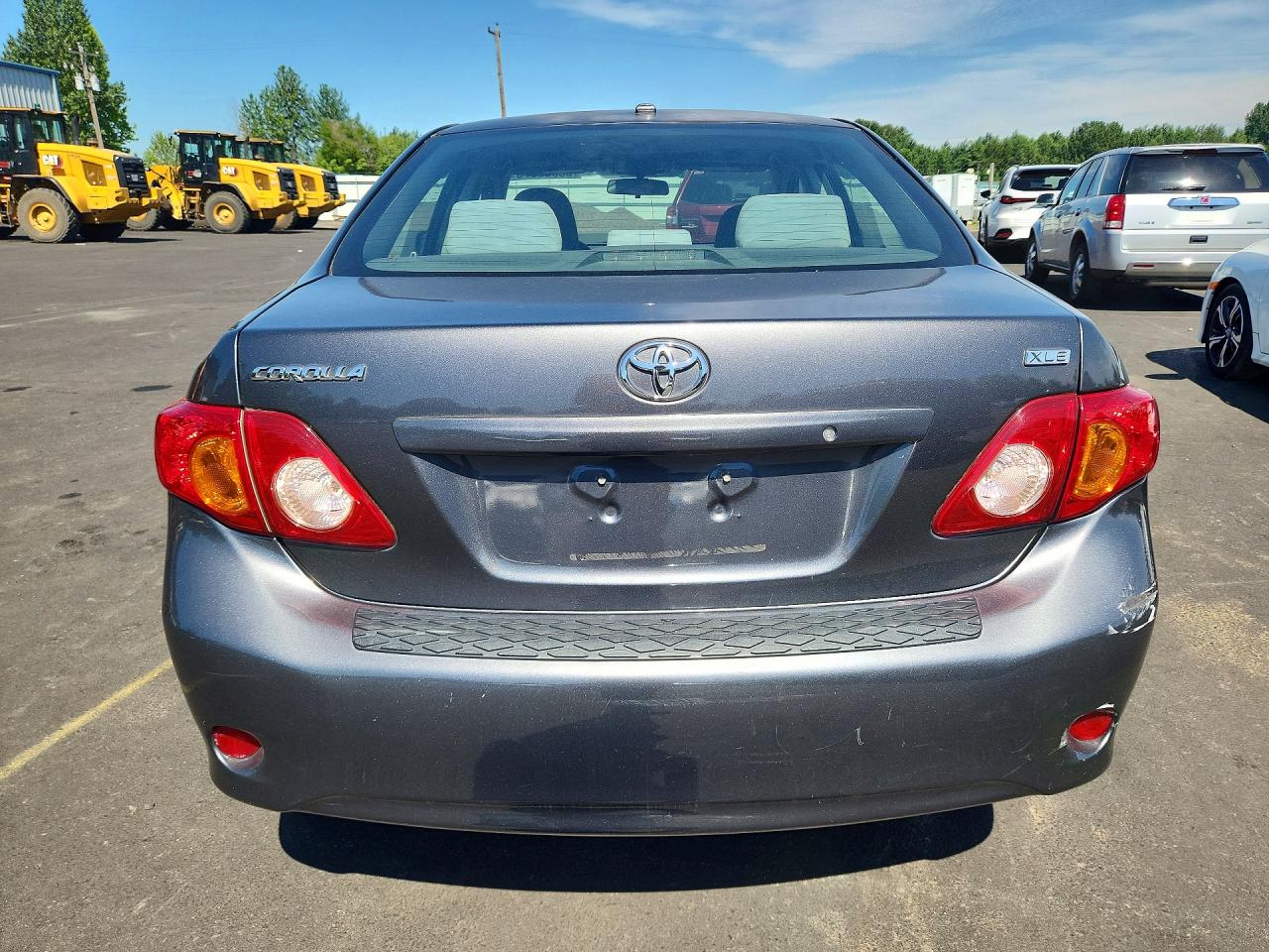 2009 Toyota Corolla Xle Gray vin: 1NXBU40E39Z085496