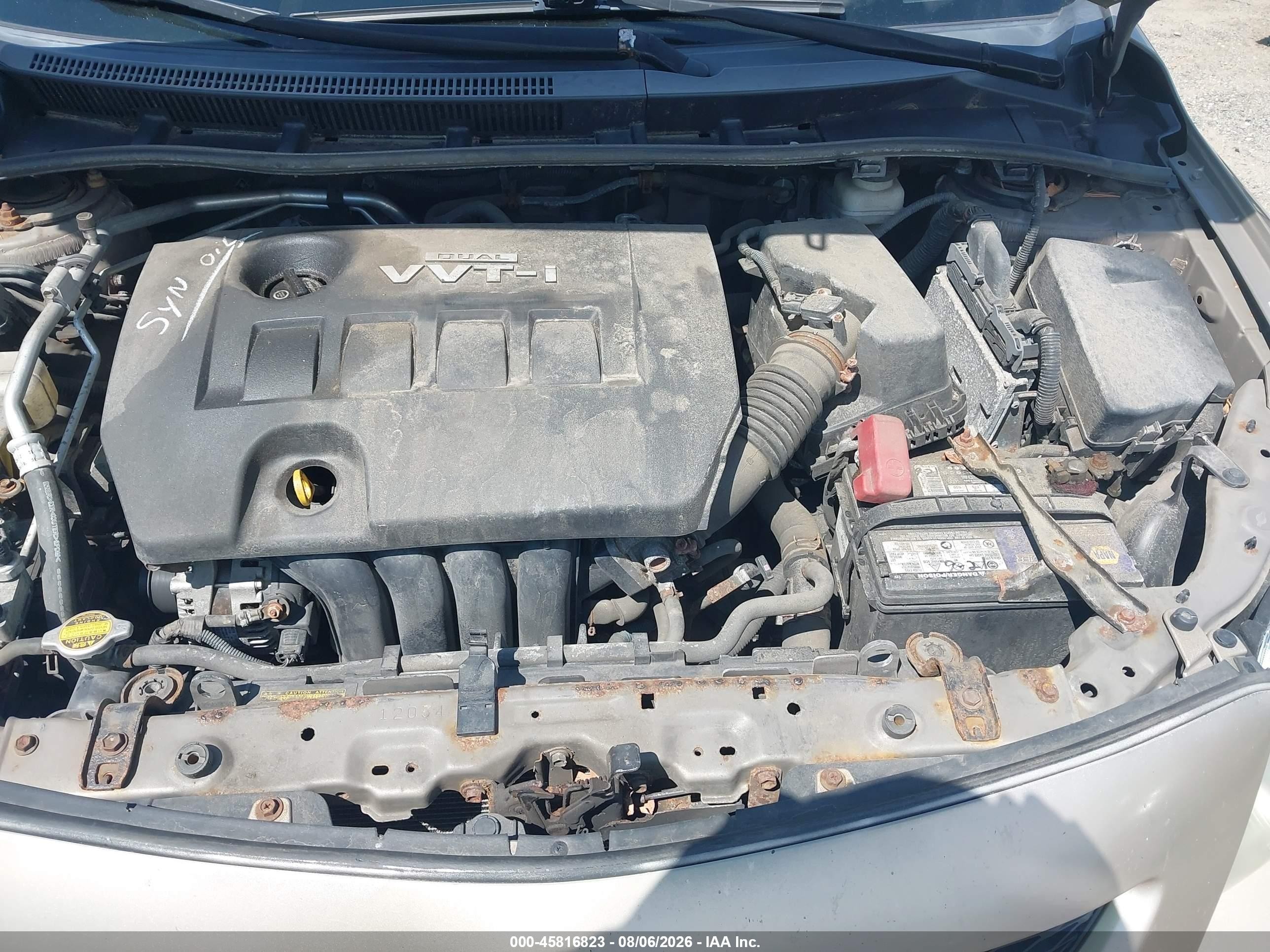 2009 Toyota Corolla Le Gold vin: 1NXBU40E39Z143607