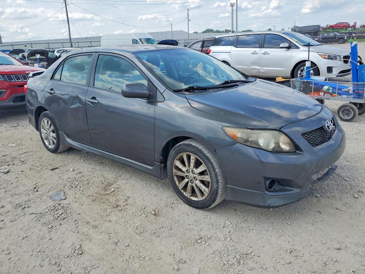2009 Toyota Corolla S Gray vin: 1NXBU40E39Z149861