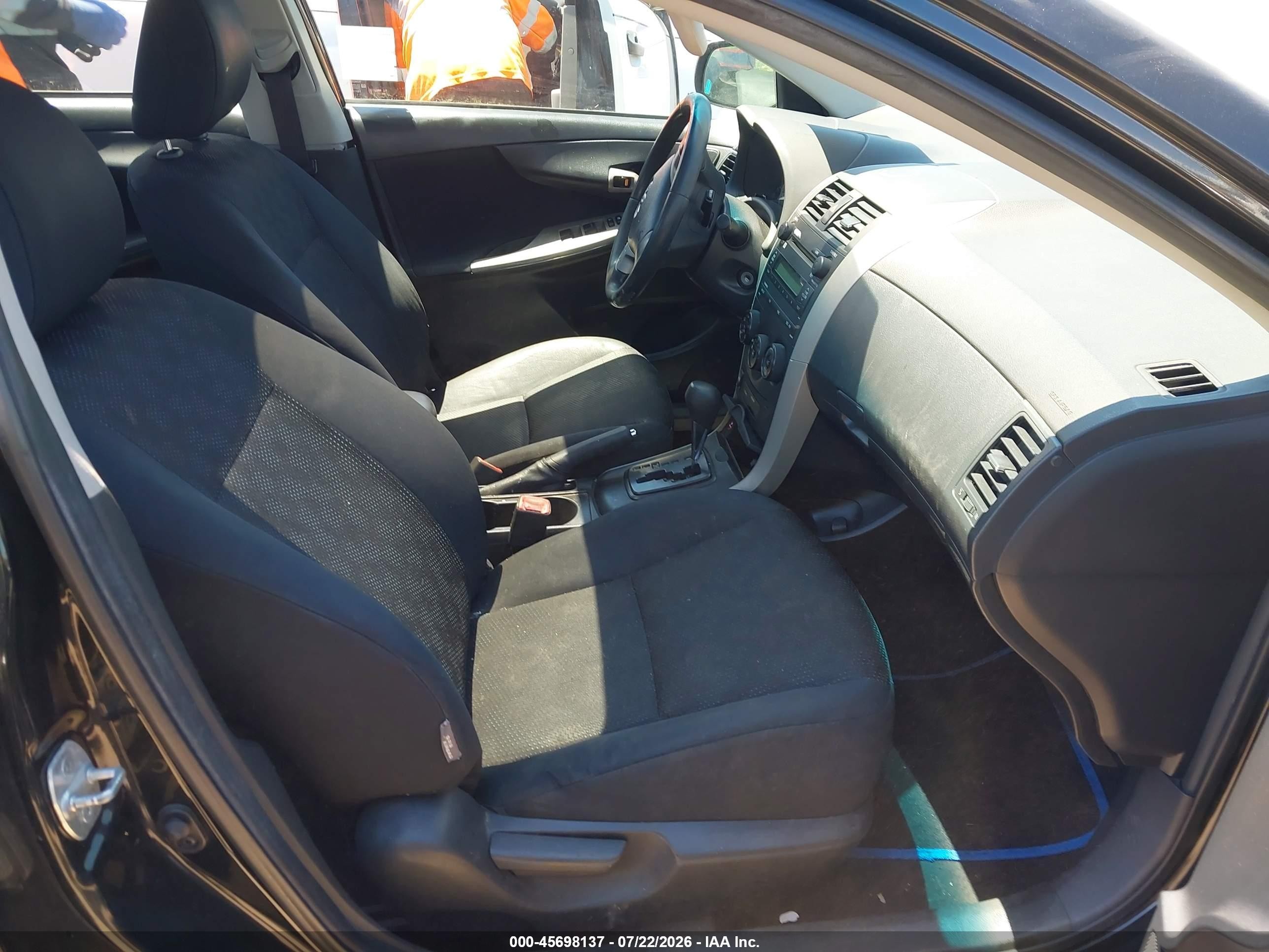 2009 Toyota Corolla S Black vin: 1NXBU40E39Z150749