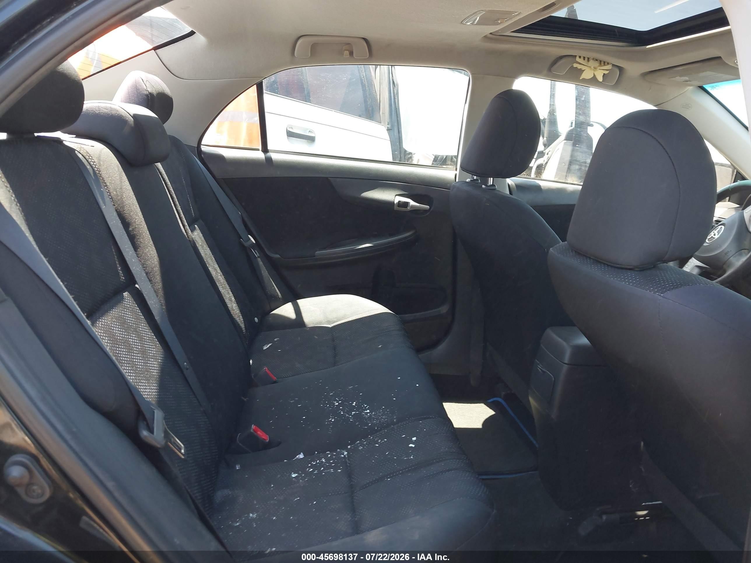2009 Toyota Corolla S Black vin: 1NXBU40E39Z150749
