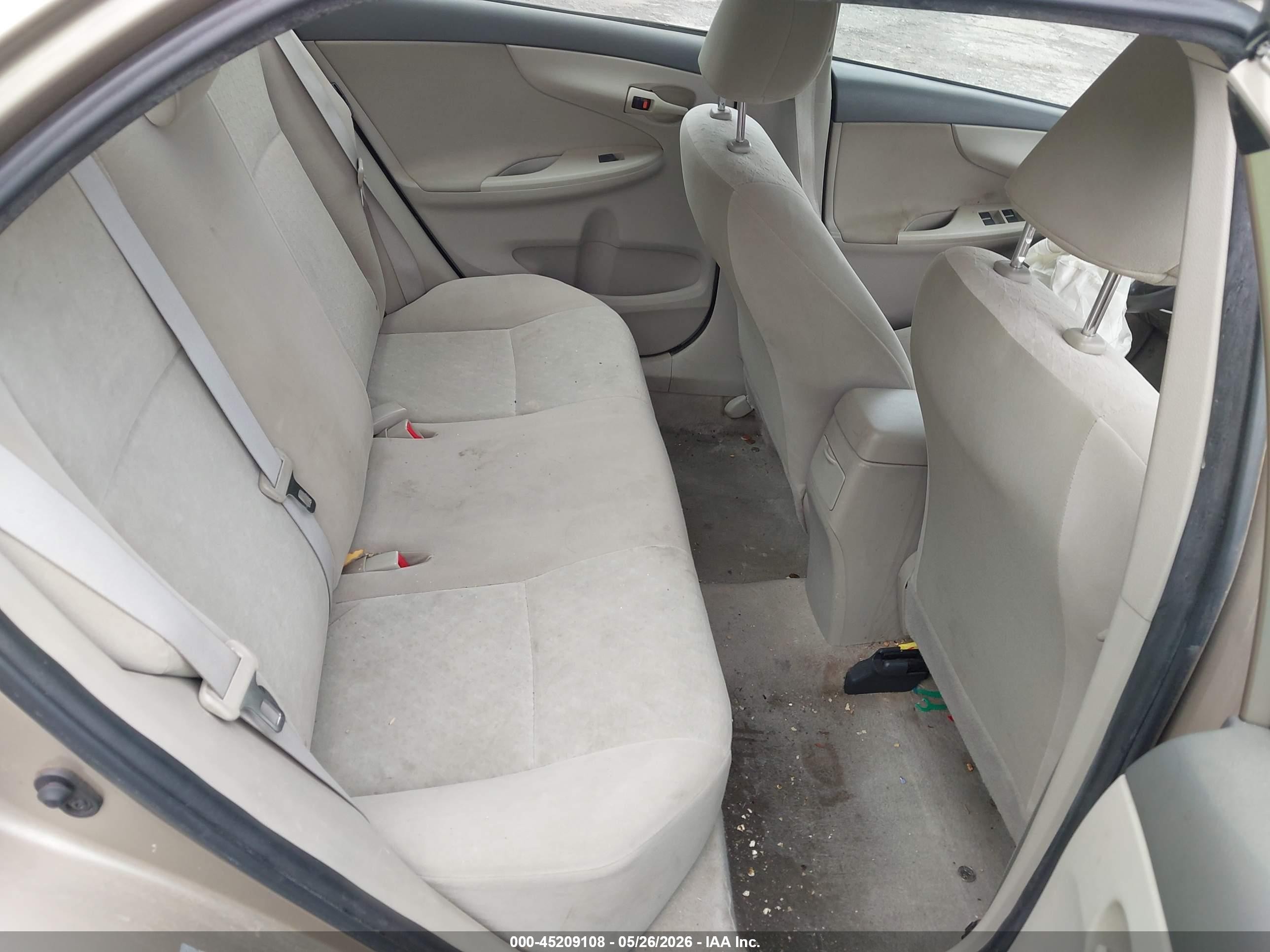 2009 Toyota Corolla Le Beige vin: 1NXBU40E49Z005767