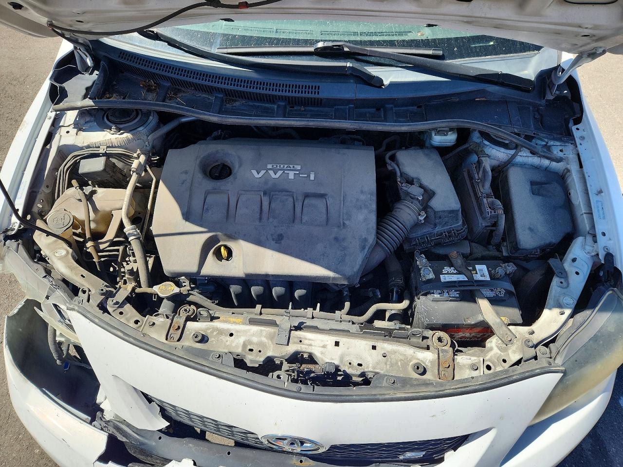 2009 Toyota Corolla S White vin: 1NXBU40E49Z007471