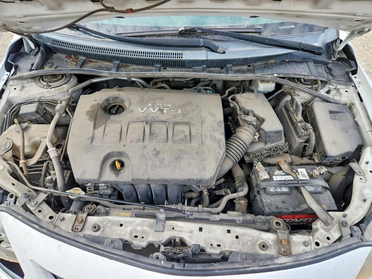 2009 Toyota Corolla S White vin: 1NXBU40E49Z007471