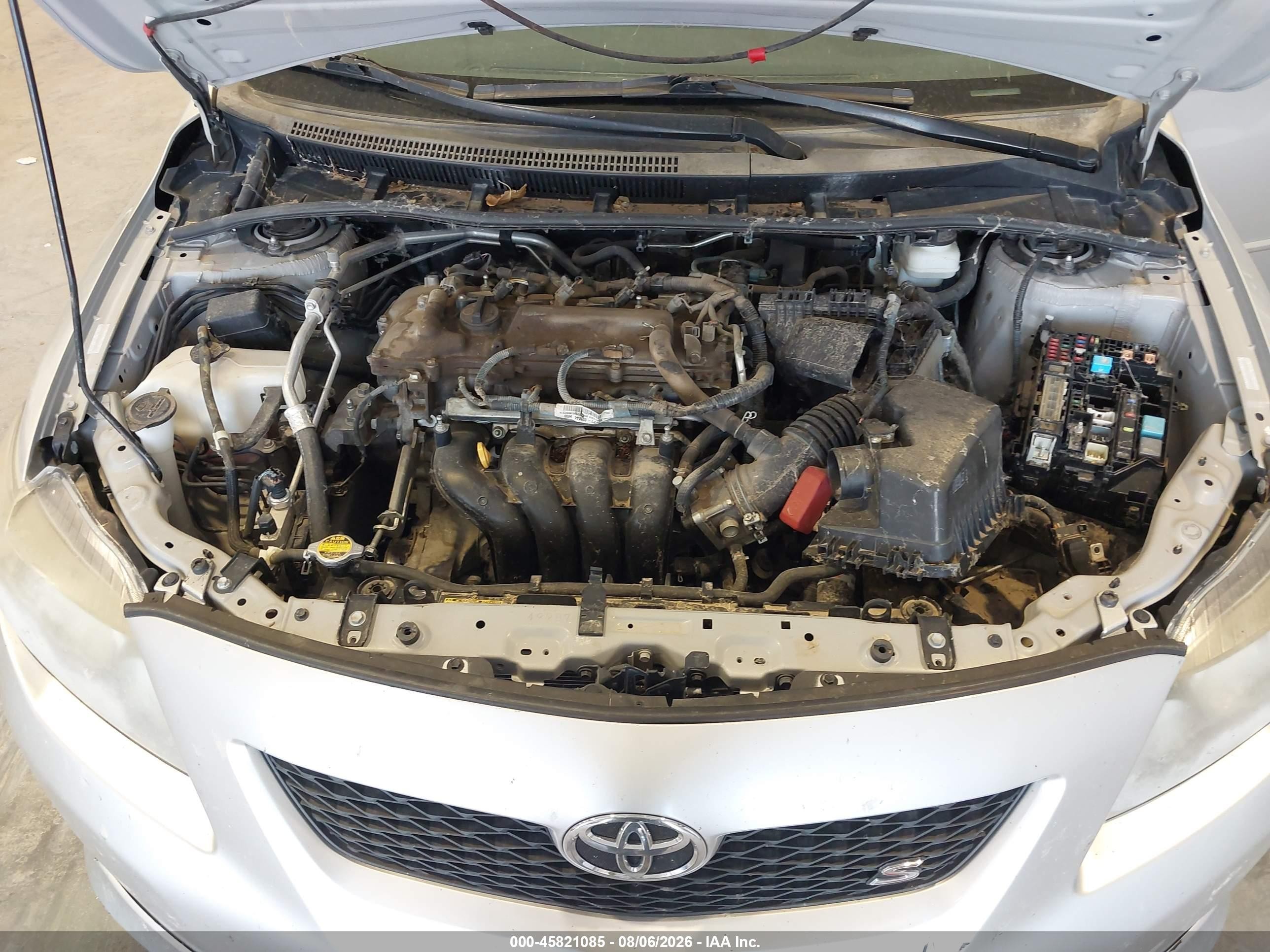2009 Toyota Corolla S Silver vin: 1NXBU40E49Z035092