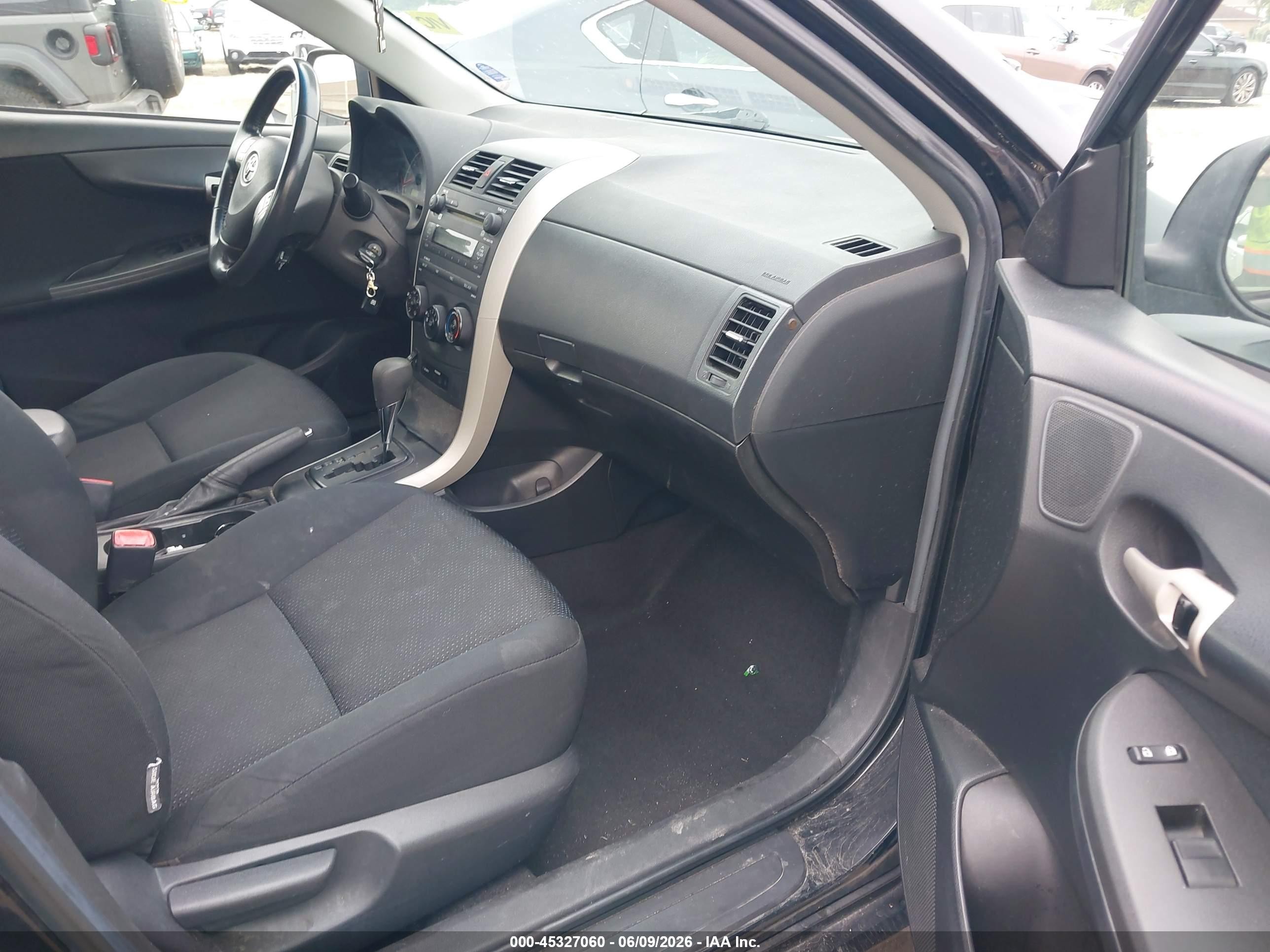 2009 Toyota Corolla S Black vin: 1NXBU40E49Z040793