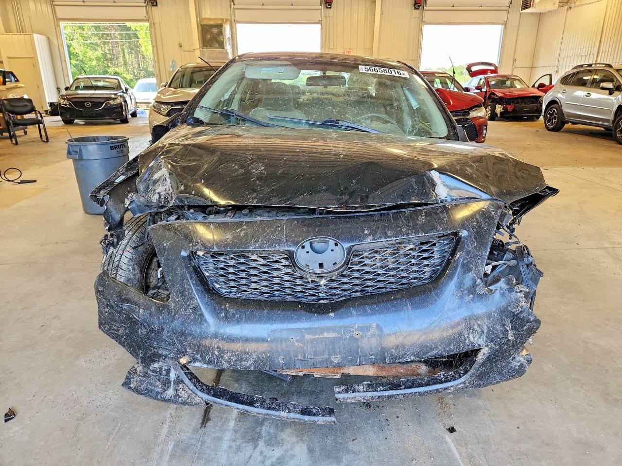 2009 Toyota Corolla Base Black vin: 1NXBU40E49Z042947