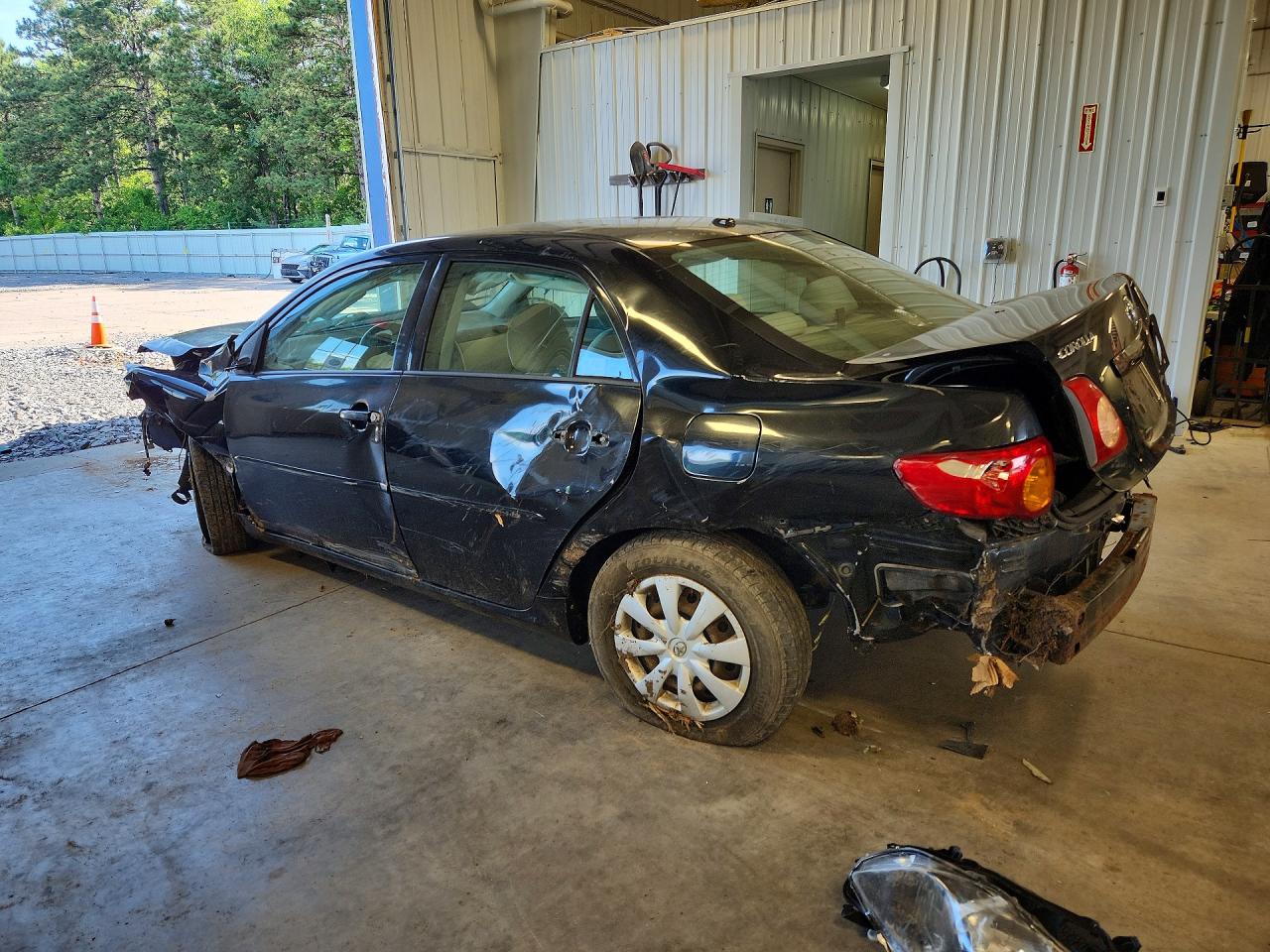 2009 Toyota Corolla Base Black vin: 1NXBU40E49Z042947