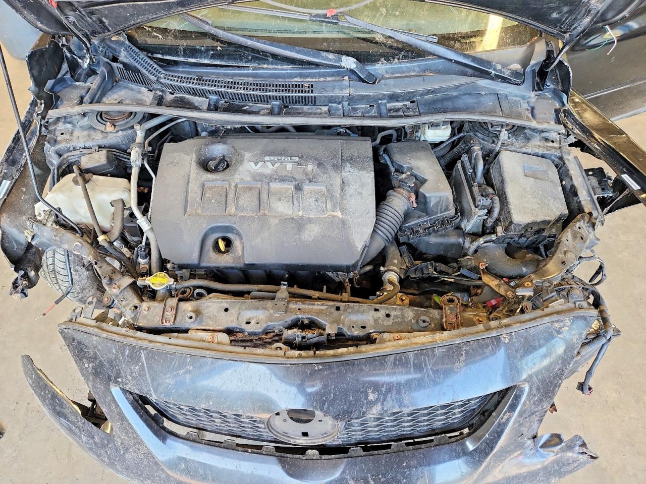 2009 Toyota Corolla Base Black vin: 1NXBU40E49Z042947