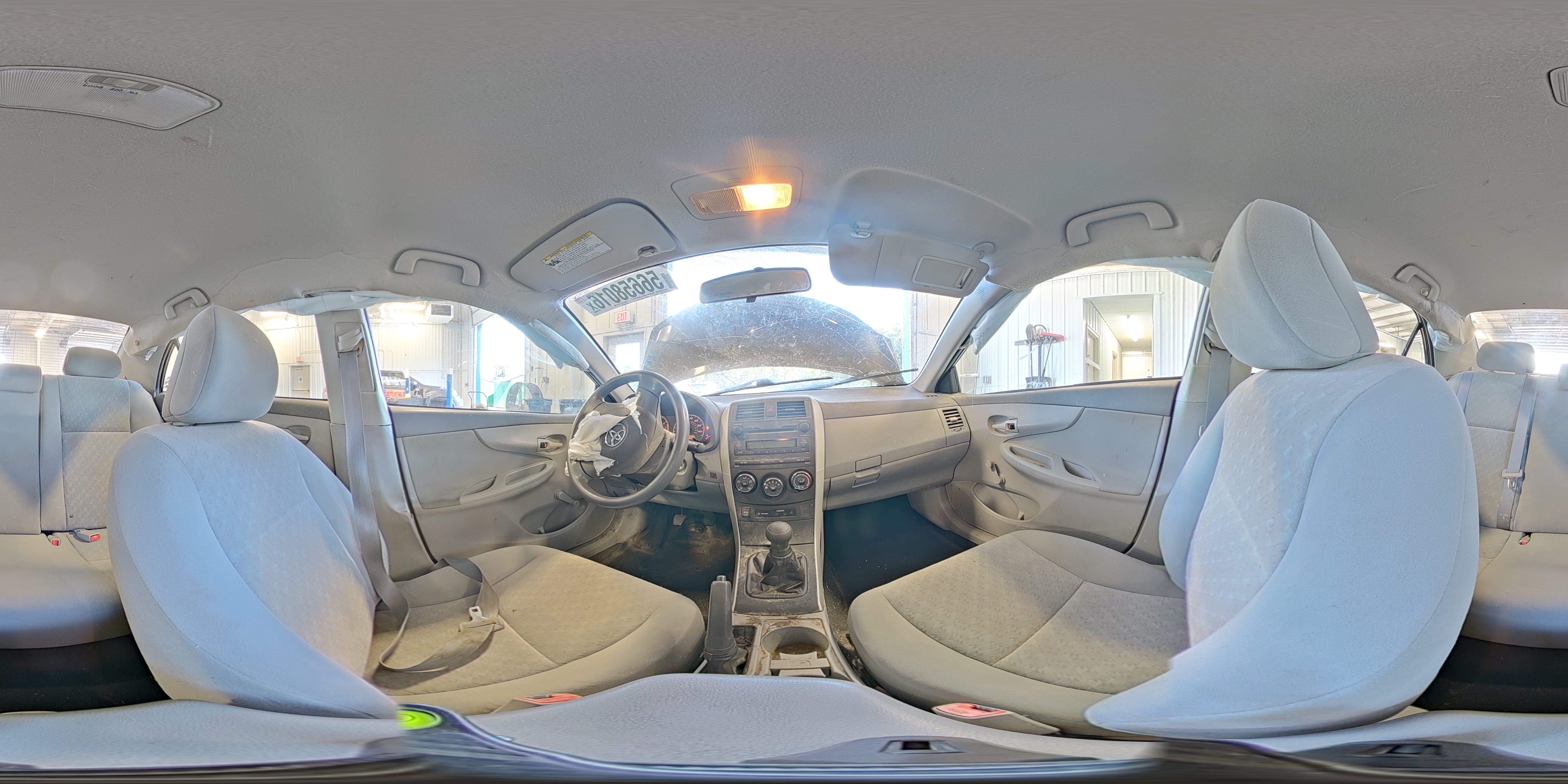 2009 Toyota Corolla Base Black vin: 1NXBU40E49Z042947