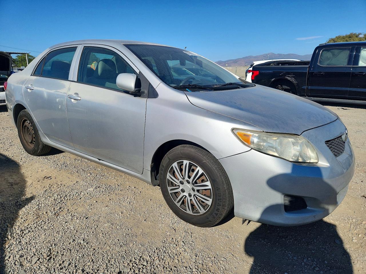 2009 Toyota Corolla Le Серебряный vin: 1NXBU40E49Z043161