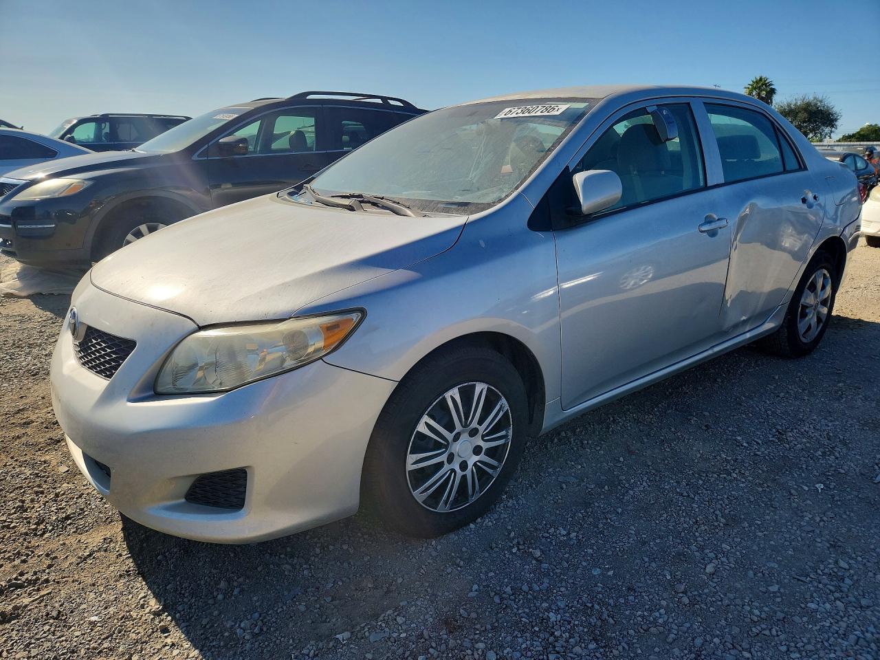 2009 Toyota Corolla Le Серебряный vin: 1NXBU40E49Z043161