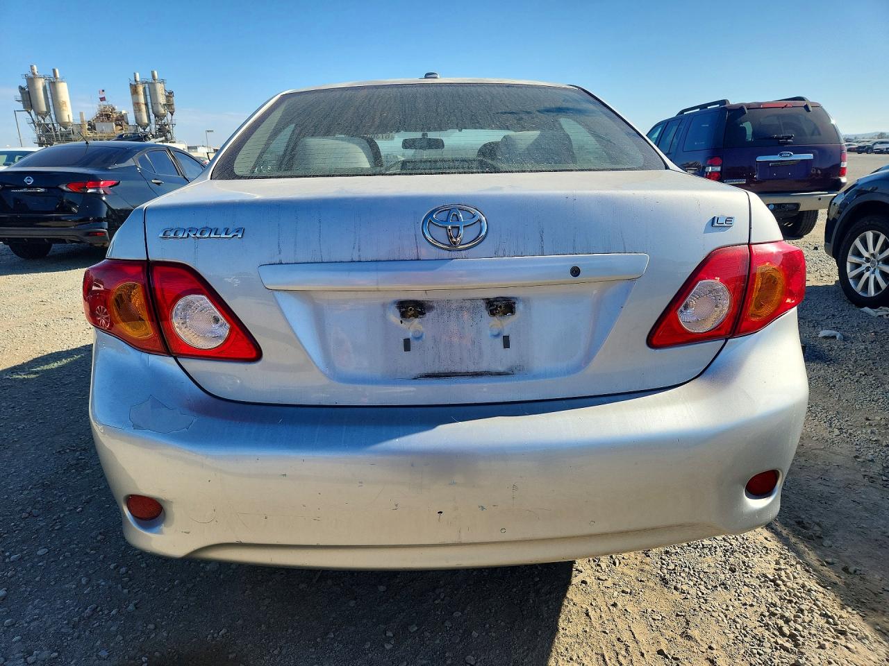 2009 Toyota Corolla Le Серебряный vin: 1NXBU40E49Z043161