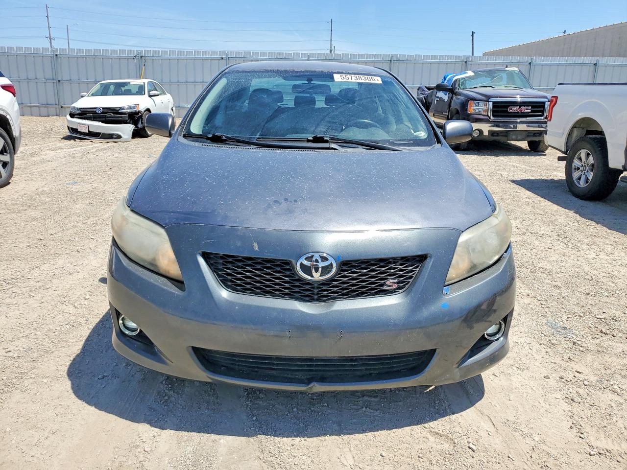 2009 Toyota Corolla S Gray vin: 1NXBU40E49Z044360
