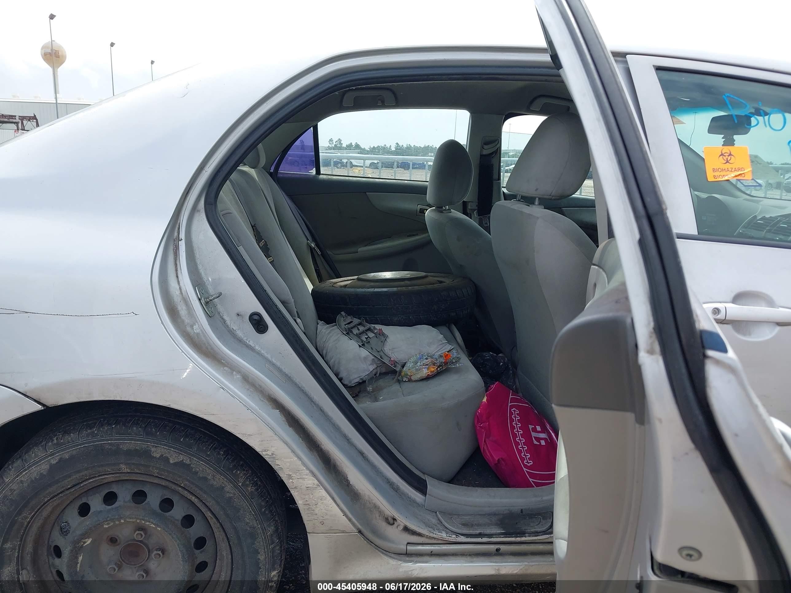 2009 Toyota Corolla Le Серебряный vin: 1NXBU40E49Z049445