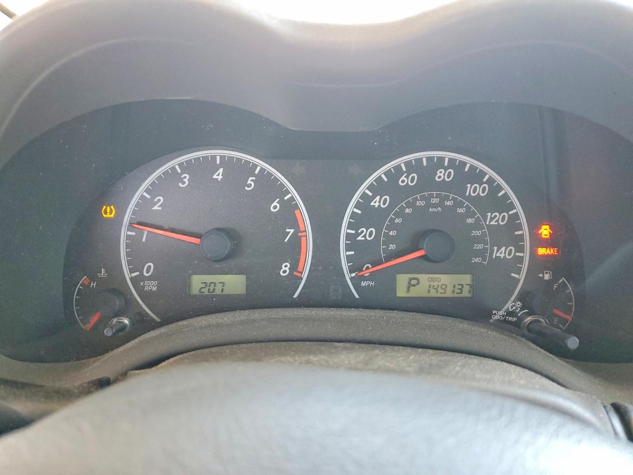 2009 Toyota Corolla Le Burgundy vin: 1NXBU40E49Z055844