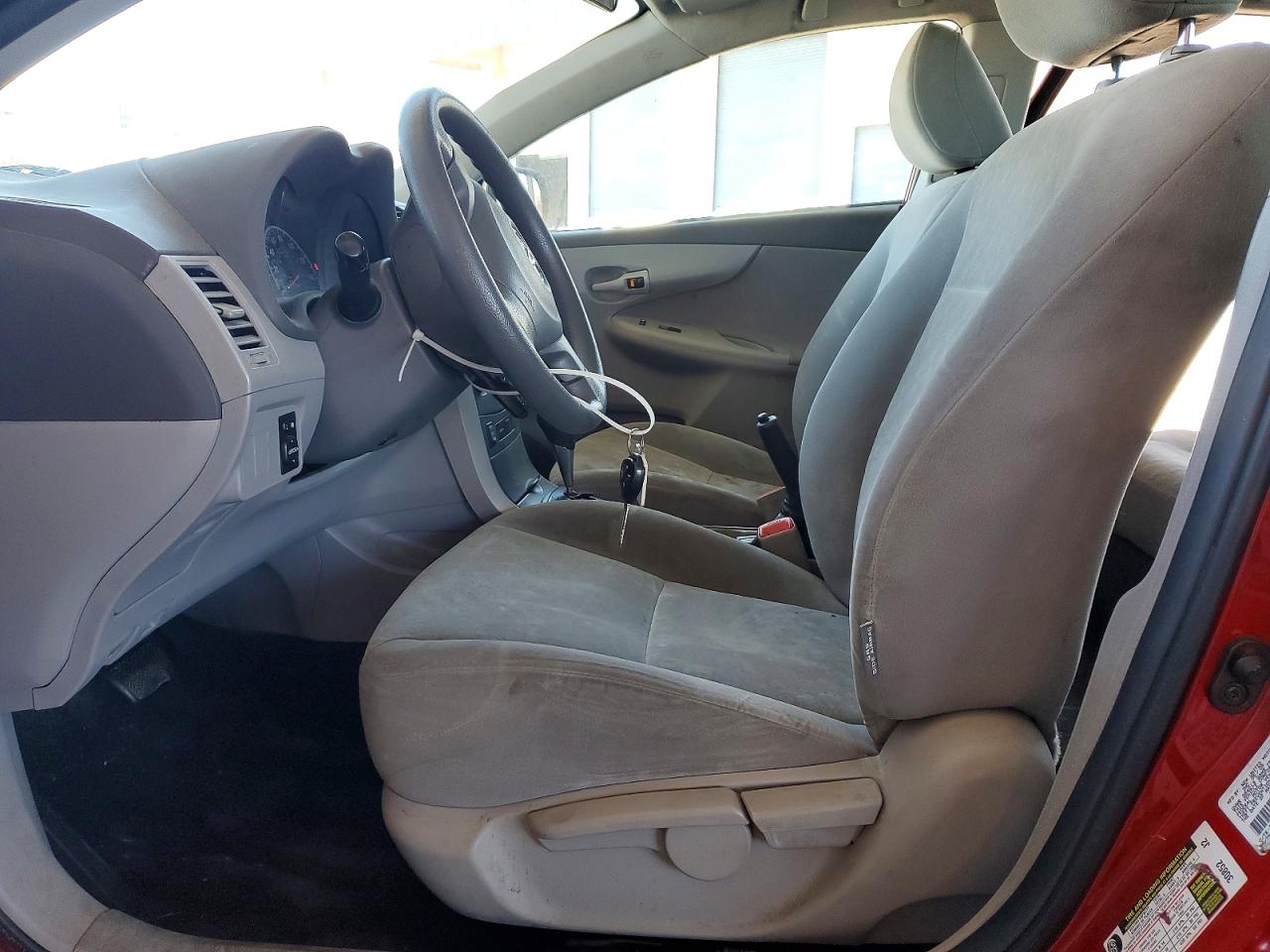 2009 Toyota Corolla Le Burgundy vin: 1NXBU40E49Z055844
