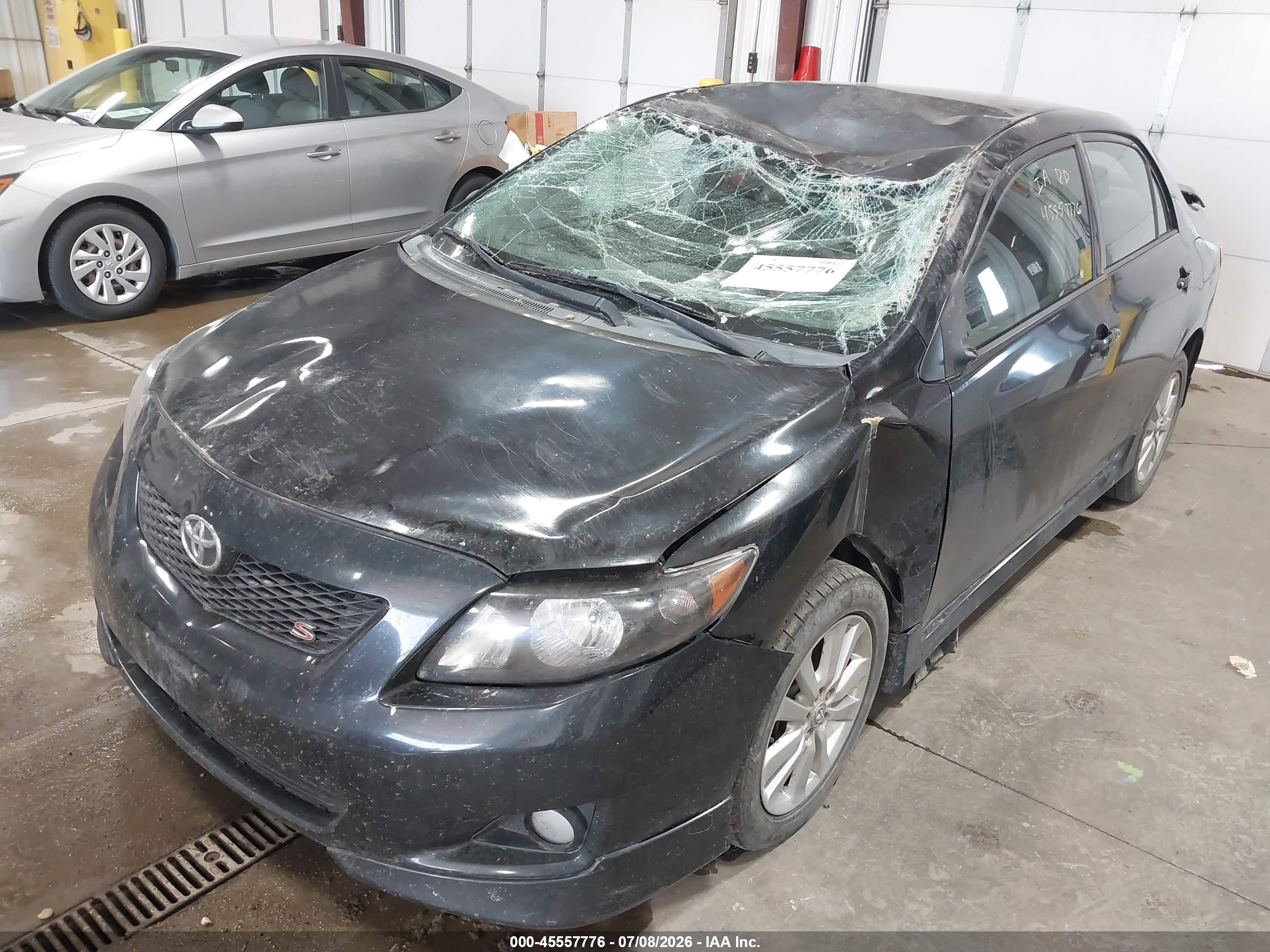 2009 Toyota Corolla S Черный vin: 1NXBU40E49Z058324