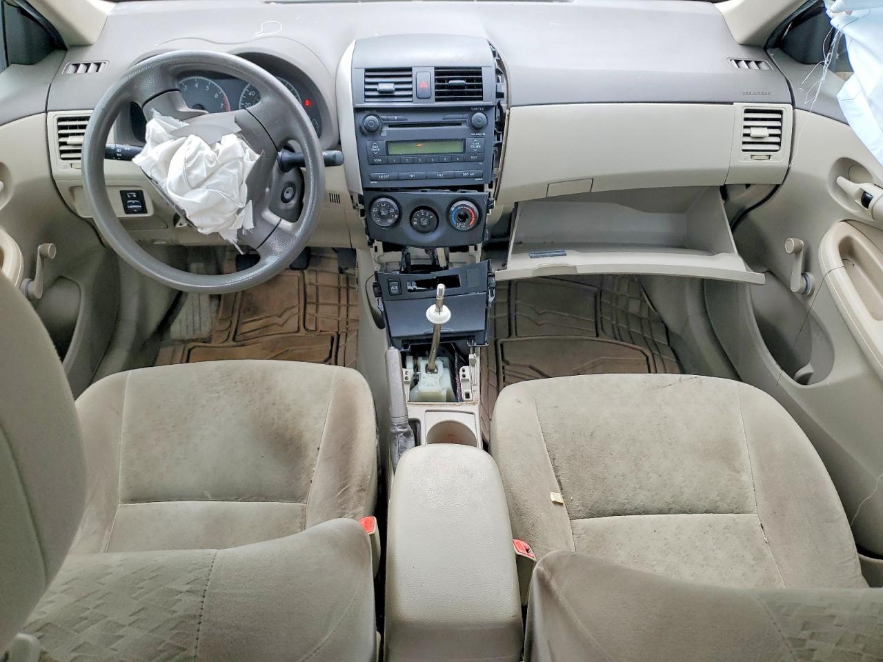 2009 Toyota Corolla Base Gold vin: 1NXBU40E49Z076676