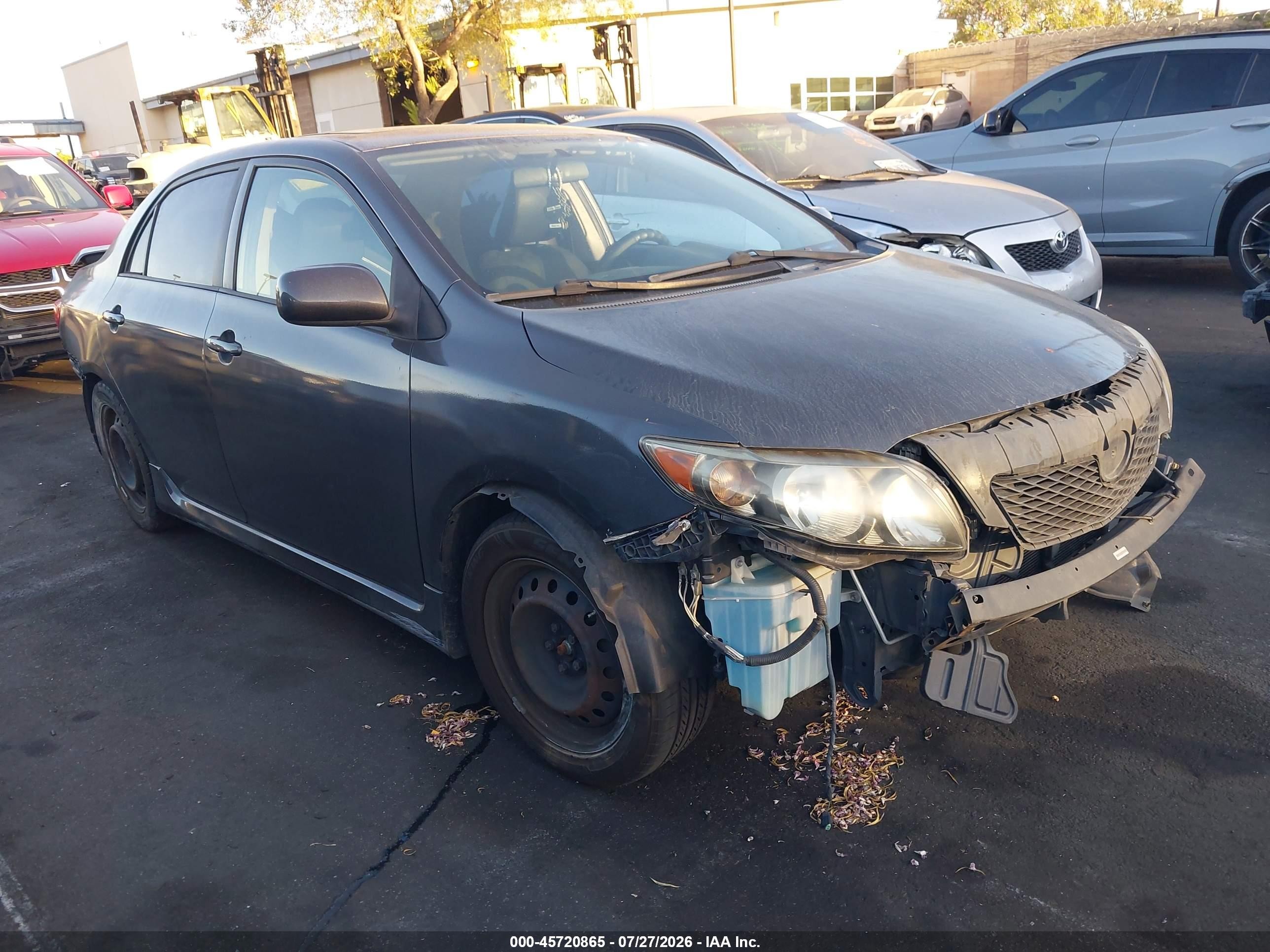 2009 Toyota Corolla S Gray vin: 1NXBU40E49Z088519